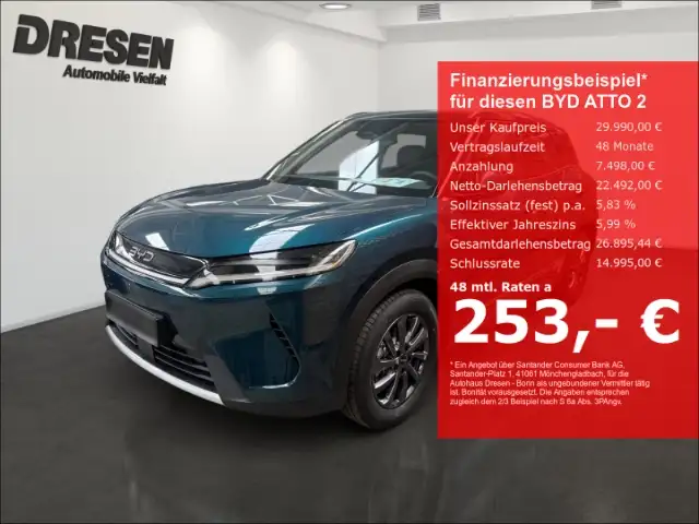 BYD Atto 2 1.5 DM-i Boost/LED/Panorama/Navi/360 Kamera/Totwin
