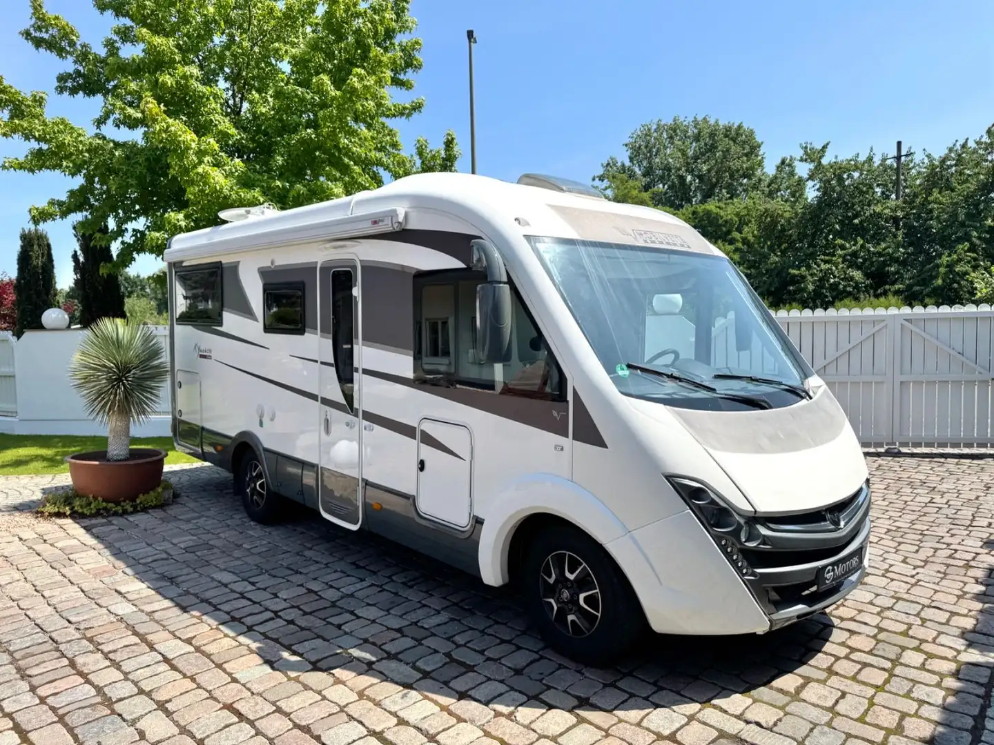 Mobilvetta K-Yacht 80 Tekno Line/6,99m/Solar/SAT/2xTV/Luft Weiß - 2