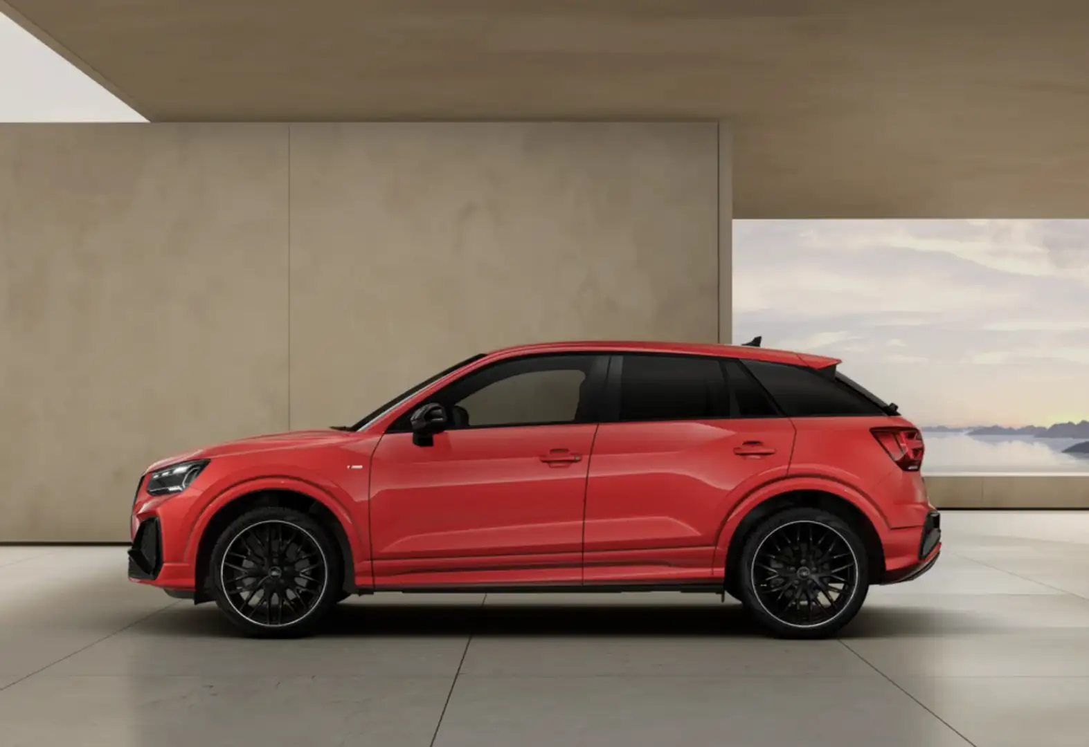 Audi Q2 35 TFSI Adrenalin Black edition S tronic 110kW Rojo - 2