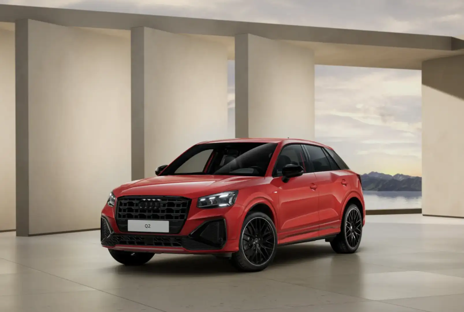 Audi Q2 35 TFSI Adrenalin Black edition S tronic 110kW Rojo - 1