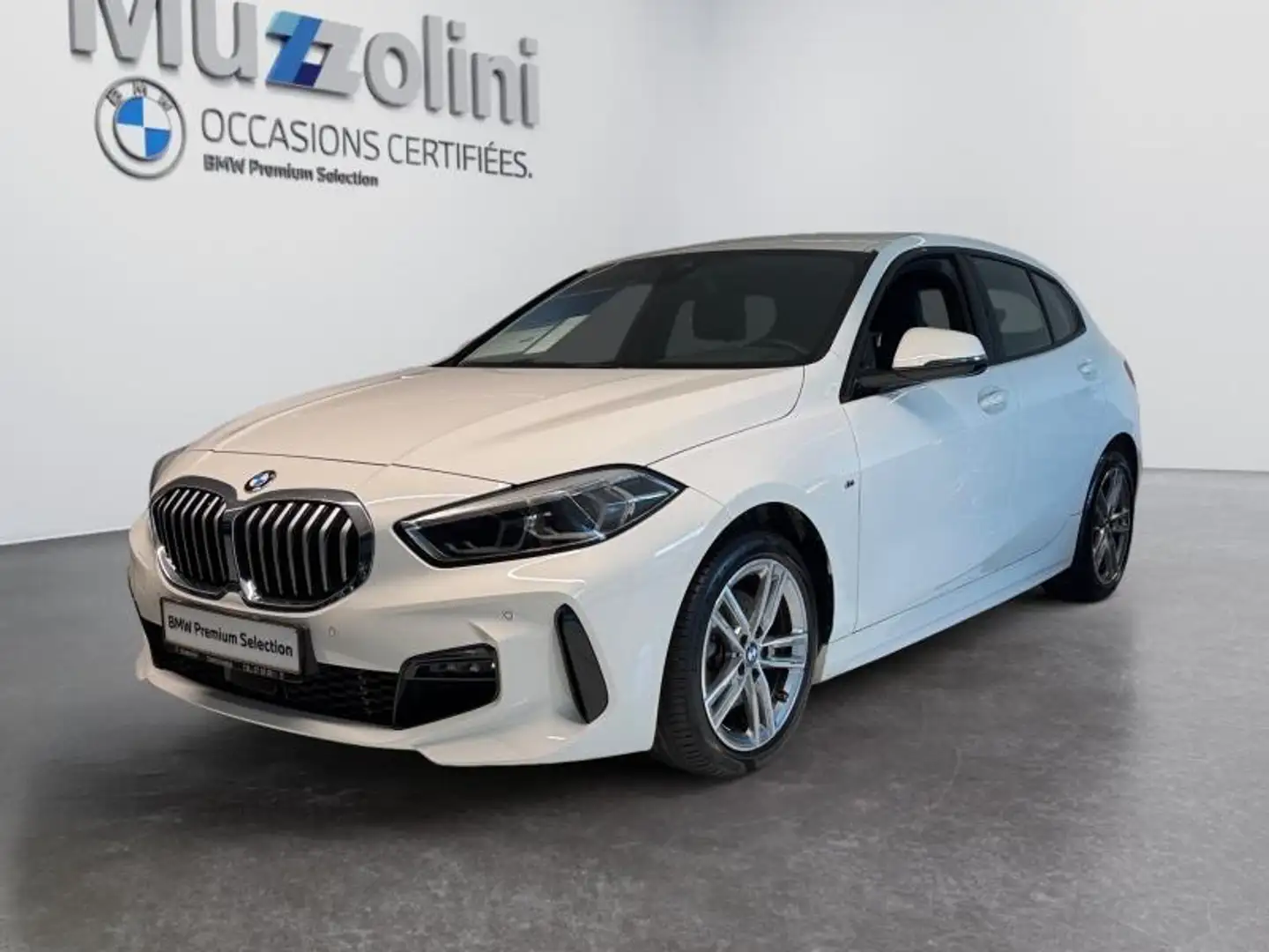 BMW 118 Hatch Blanc - 1