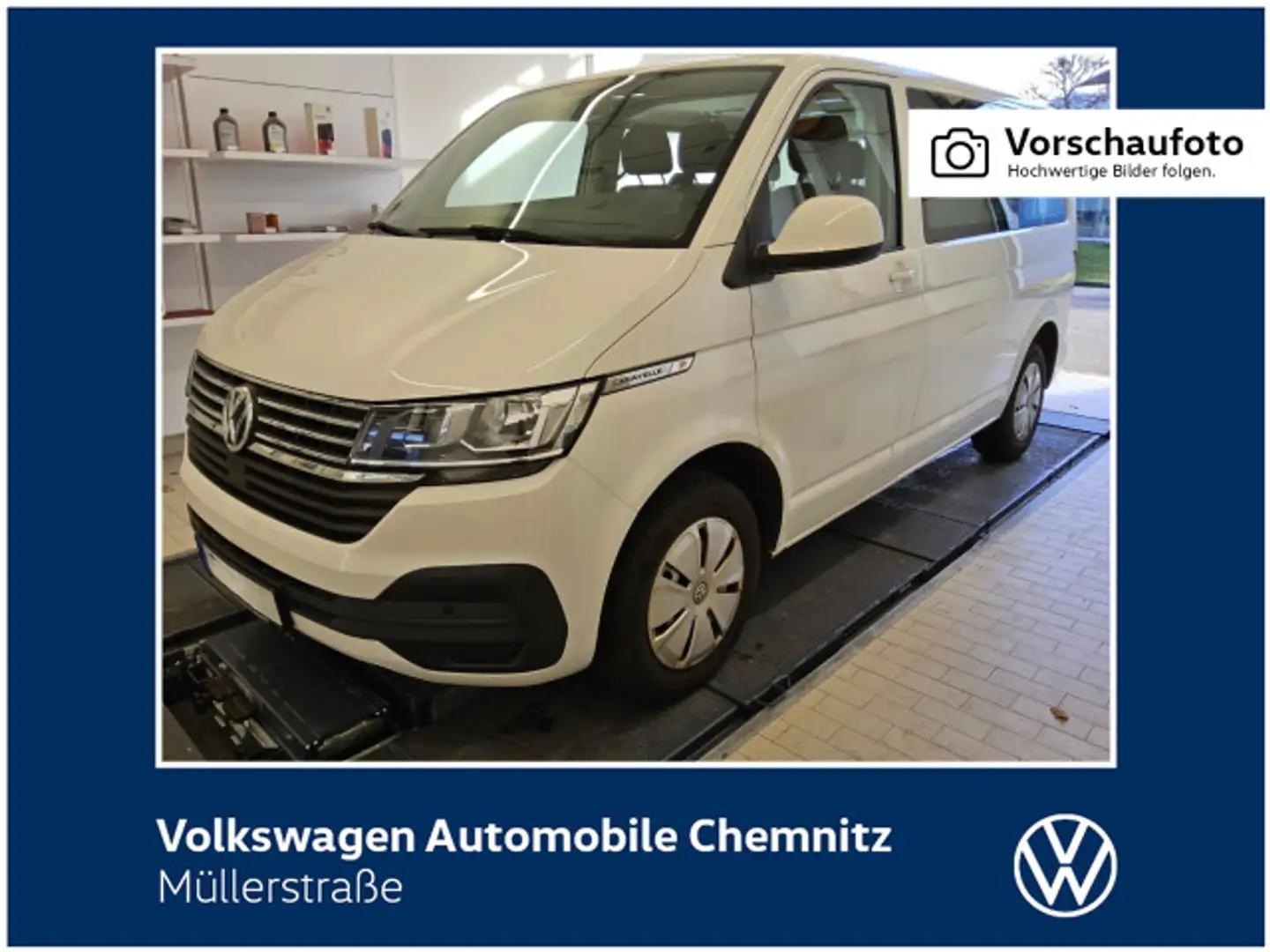 Volkswagen T6.1 Caravelle 2.0TDI Comfortline*ParkPilot*SHZ* Weiß - 1
