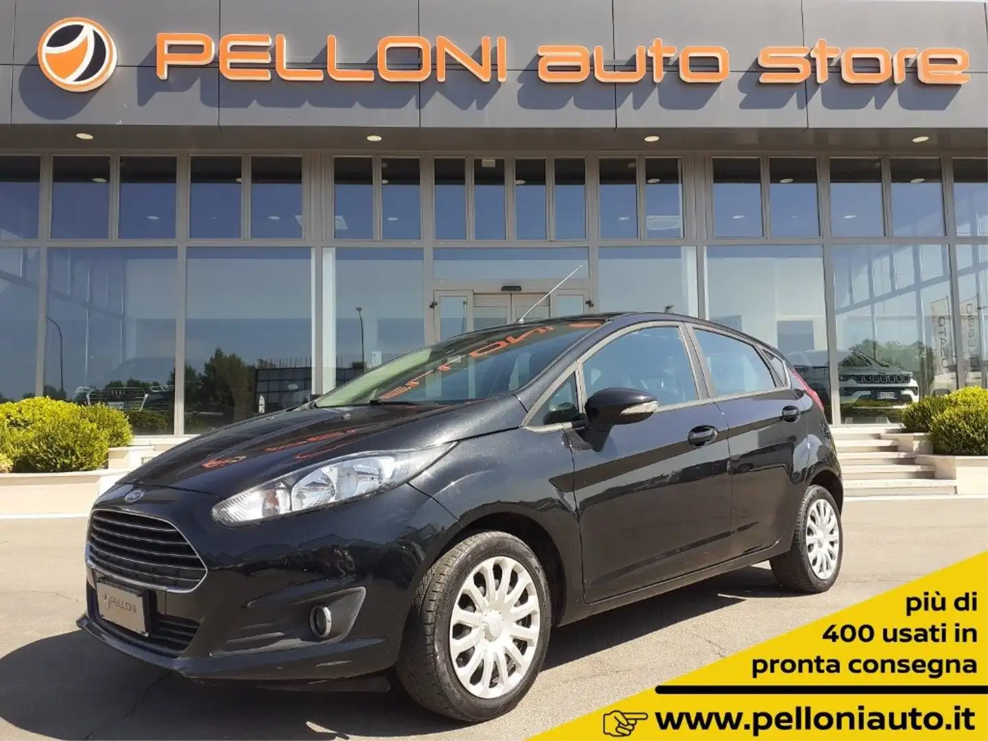 Ford Fiesta 1.4 5p GPL 1°PROP-GARANZIA-KM CERTIFICATI Nero - 1