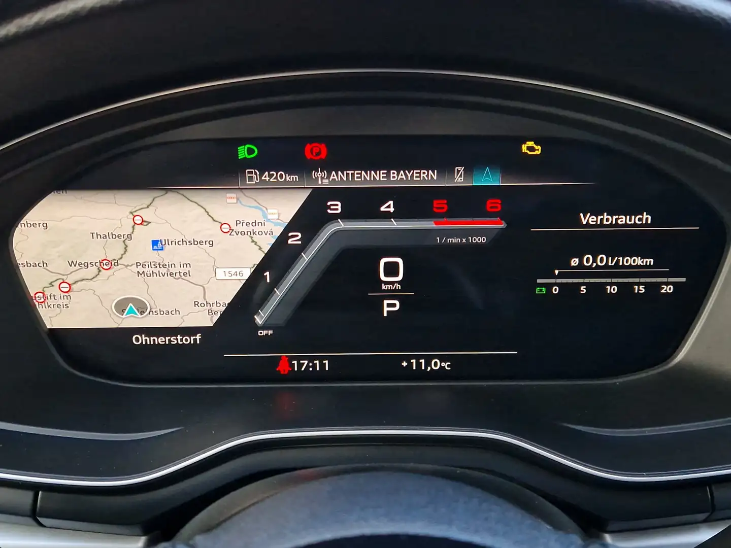 Audi A4 A4 TDI S-Tronic Adv. Motor 23Tkm Virtual*360°! Schwarz - 2