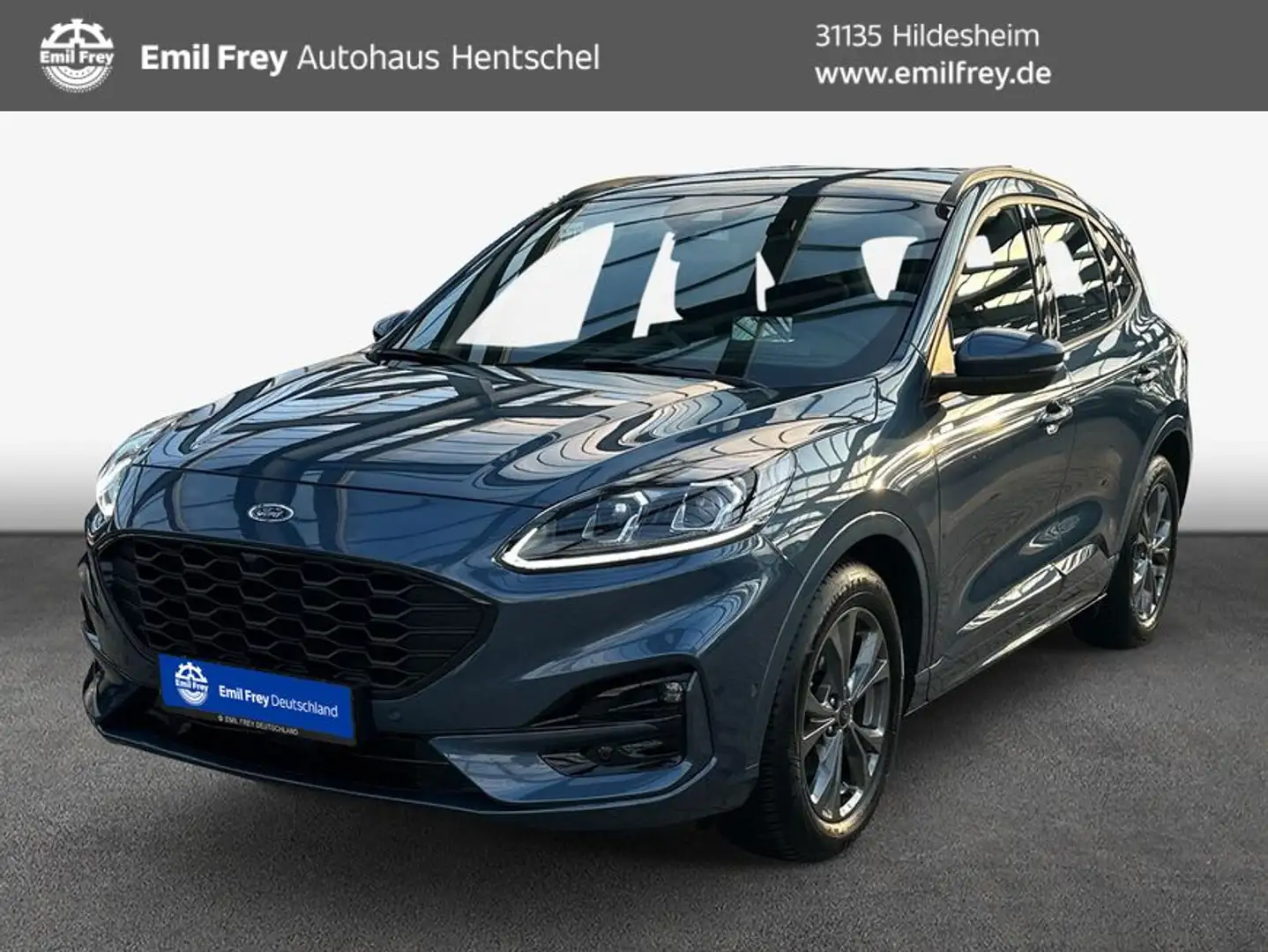 Ford Kuga 2.0 EcoBlue Aut. ST-Line Blau - 1