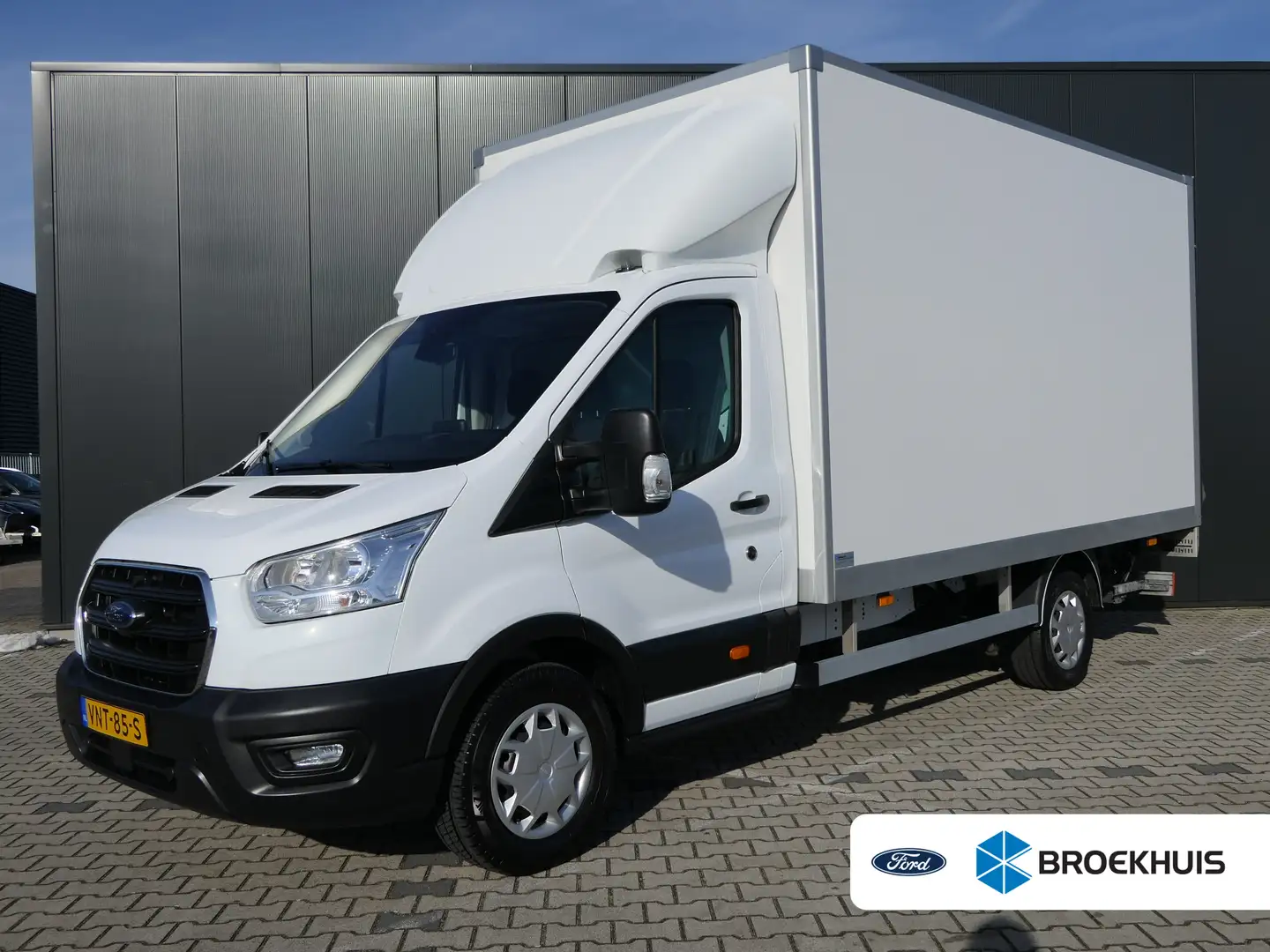 Ford Transit 350 2.0 TDCI L4H1 Trend |Bakwagen |  Meubelbak | Z Wit - 1