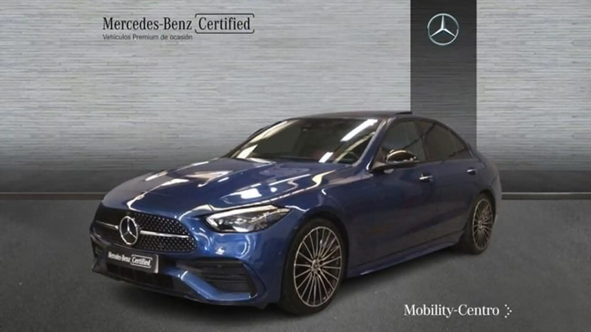 Mercedes-Benz C 200 Azul - 1
