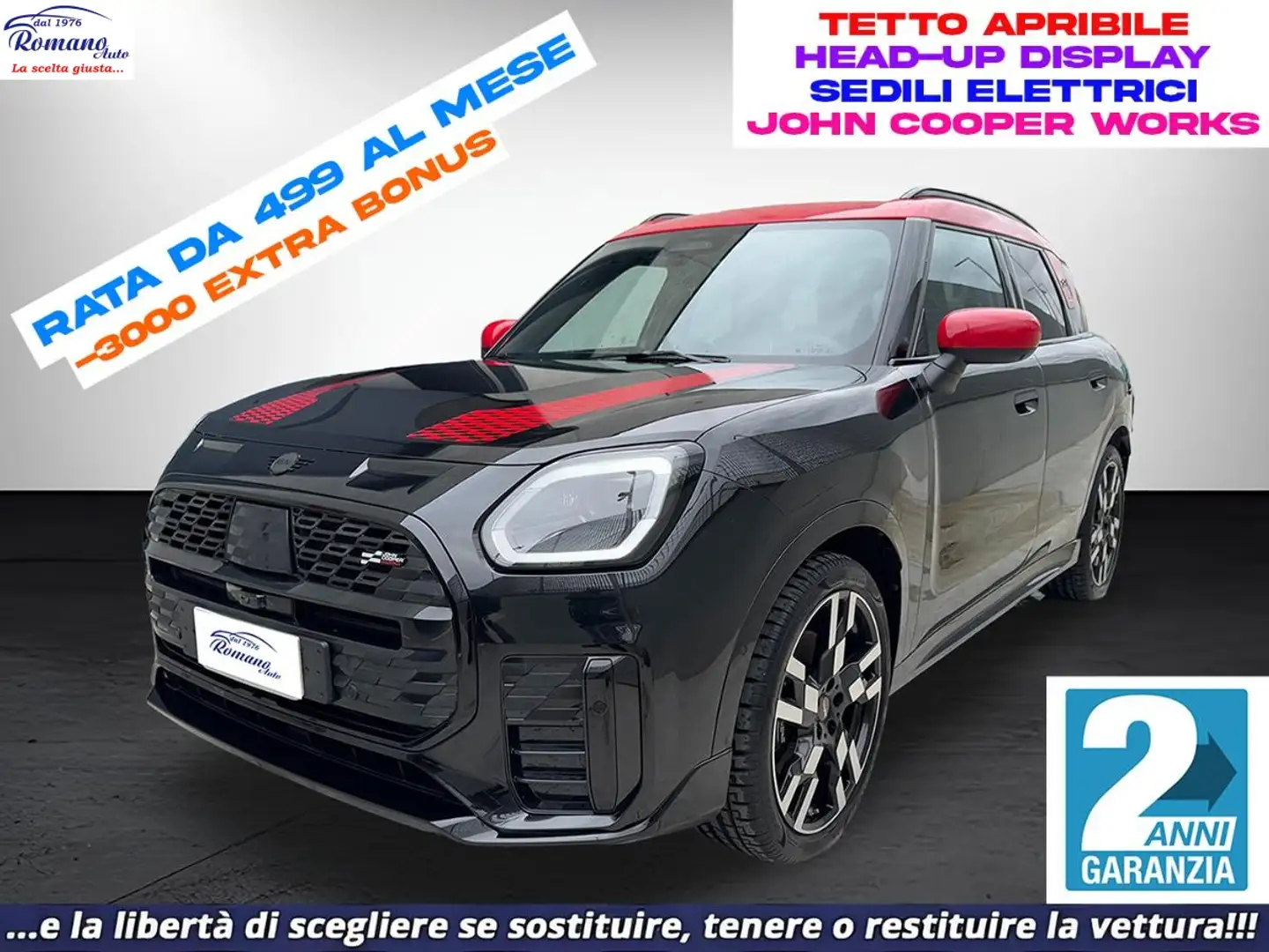 MINI Cooper Countryman MINI  Cooper D JCW + Tetto Apribi Noir - 1