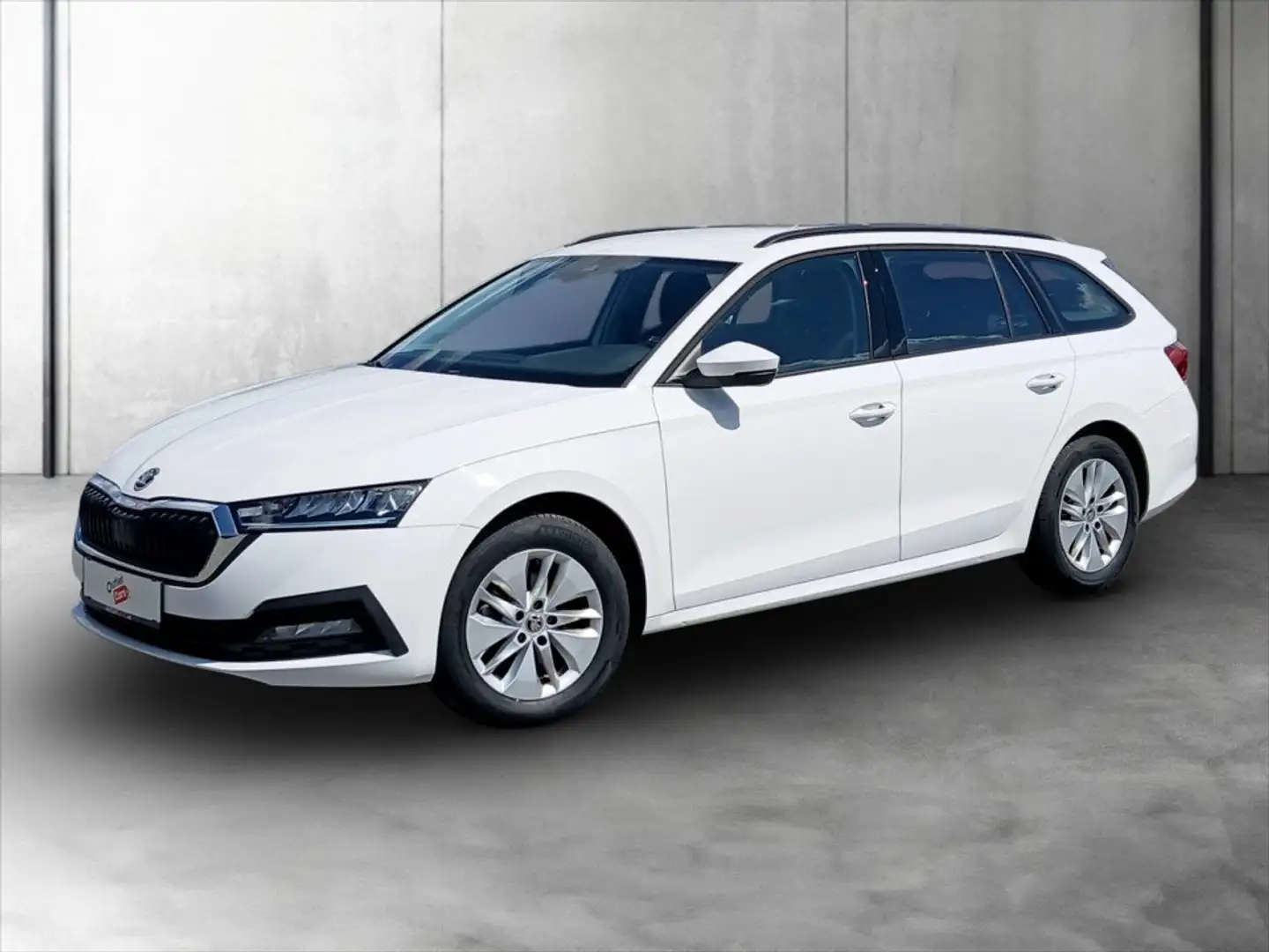 Skoda Octavia Combi 2.0TDI Ambition DSG LED+LM+PDC Weiß - 2