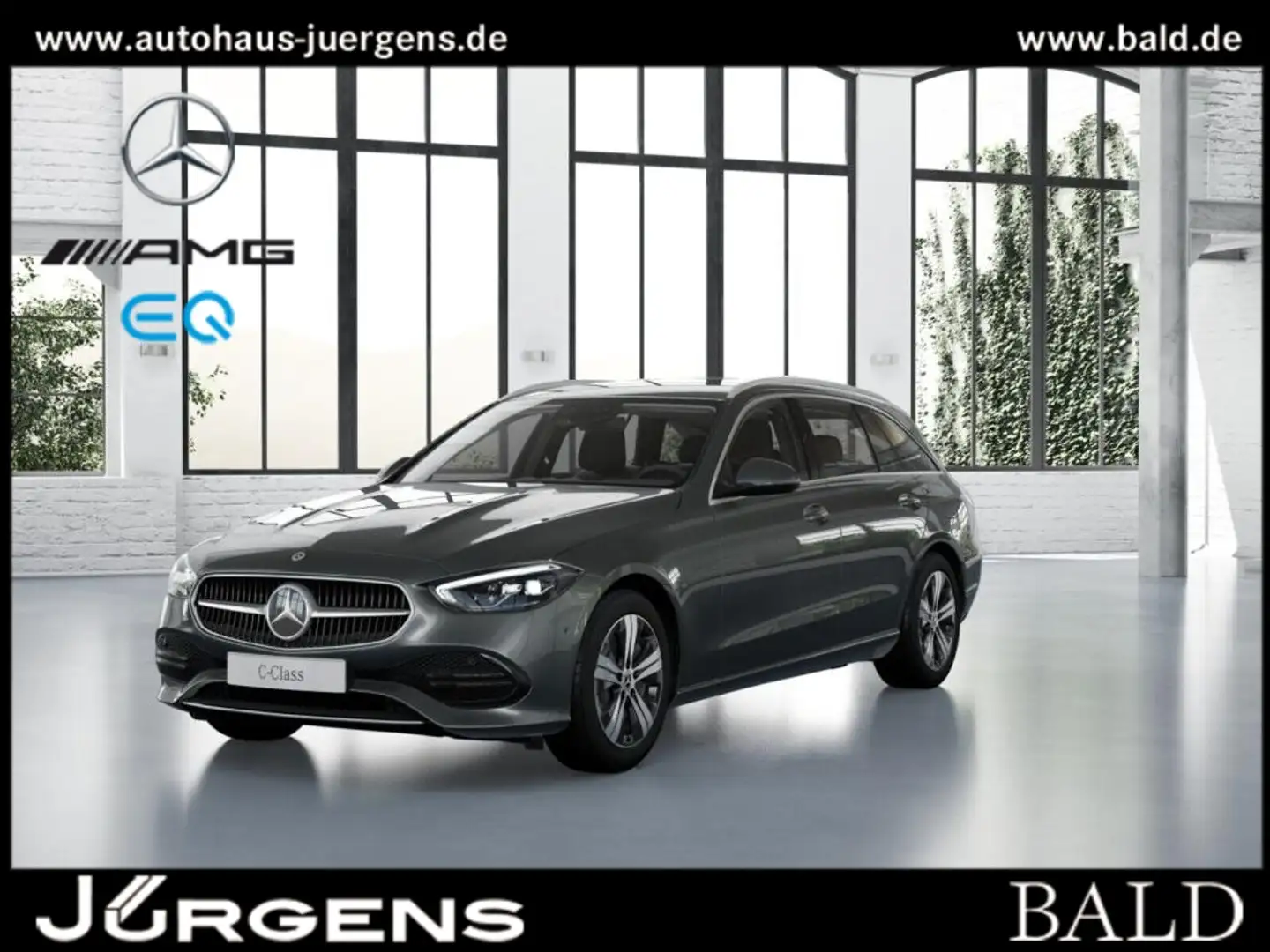 Mercedes-Benz C 300 e T Avantgarde/Distr/LED/Kamera/Memo/Ambi Grau - 1