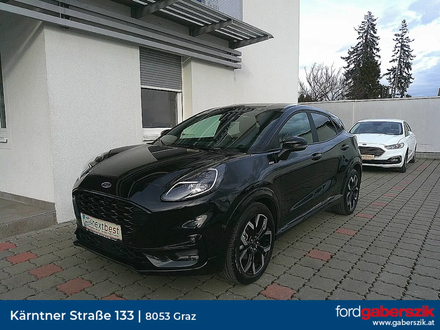 Ford Puma 1,0 EcoBoost Hybrid ST-Line X Schwarz - 1