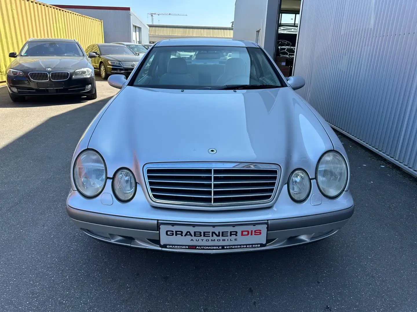 Mercedes-Benz CLK 200 ELEGANCE Automatik TÜV + Inspektion NEU Silber - 2