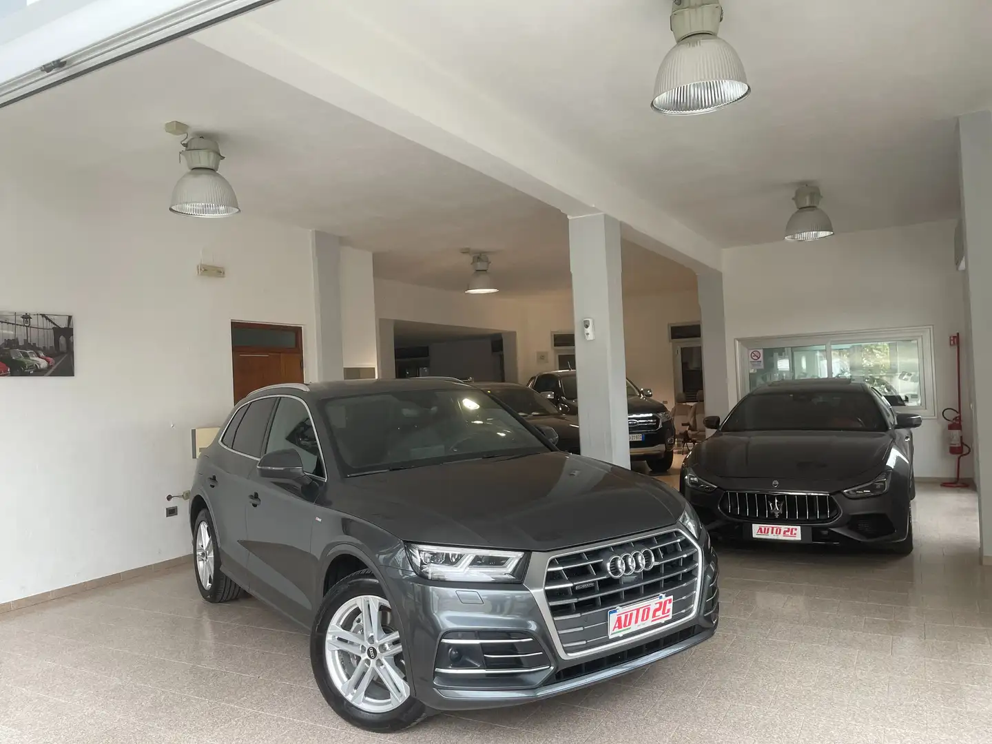 Audi Q5 40 2.0 tdi mhev 204Cv S line quattro s-tronic Grigio - 1