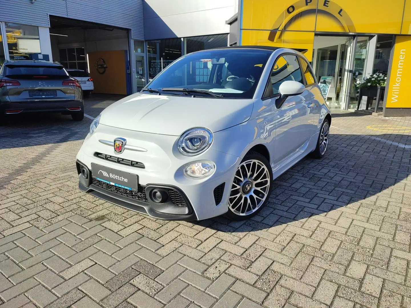 Abarth 500 595 1.4 Turbo Android Auto Gris - 2