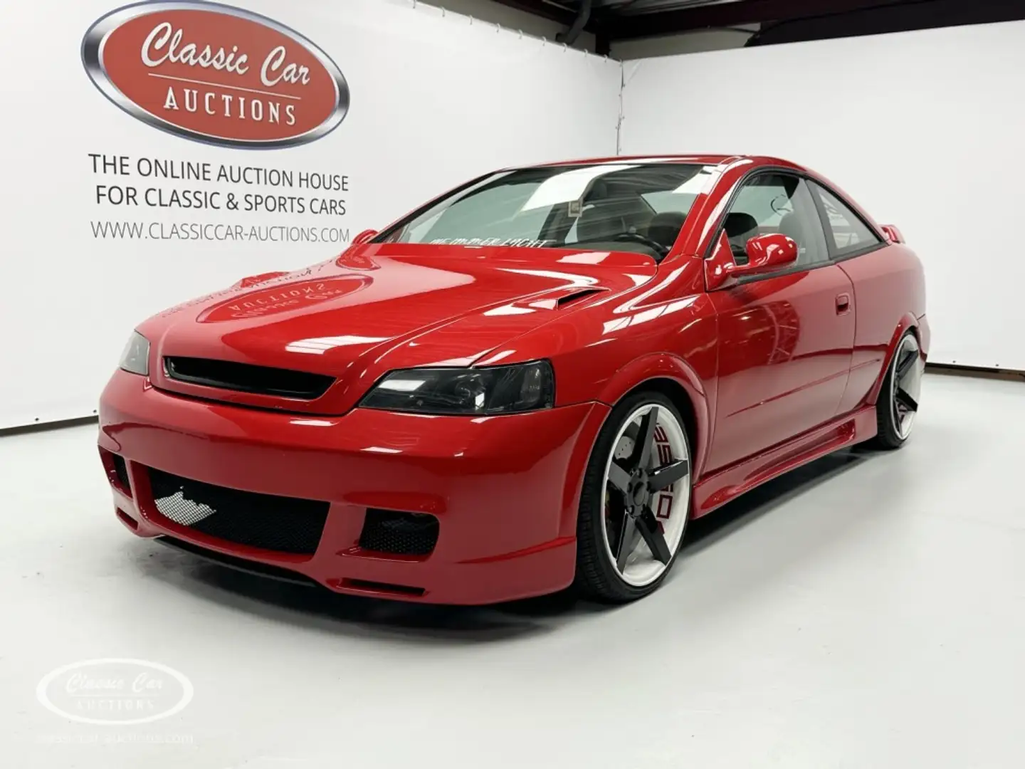 Opel Astra G coupe 1.8 custom - ONLINE AUCTION Rood - 1