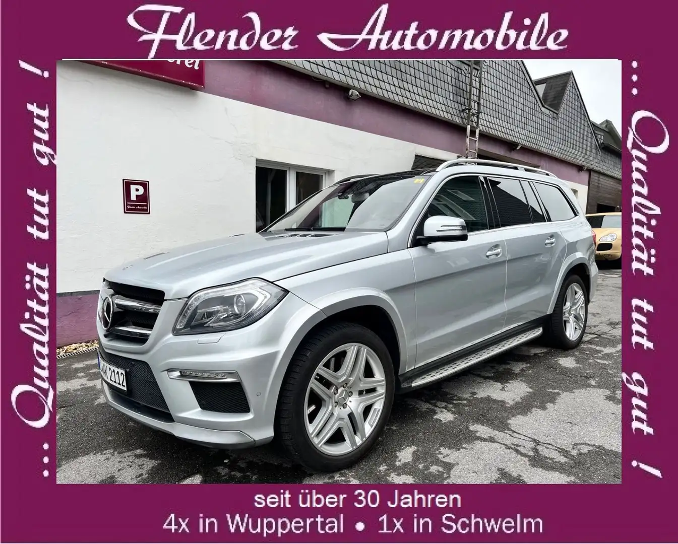 Mercedes-Benz GL 63 AMG GL -Klasse GL 63 AMG 4Matic Srebrny - 1