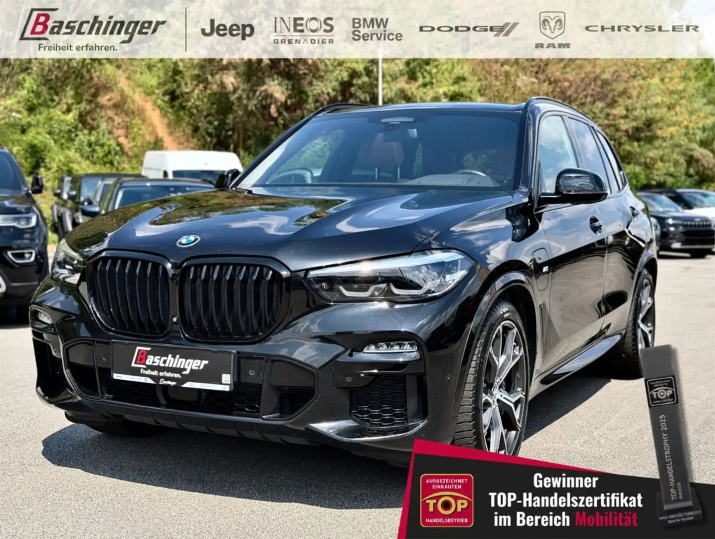 BMW X5 xDrive45e M Sportpaket *Panoramadach, Luftfahrwerk, HUD* Schwarz - 1