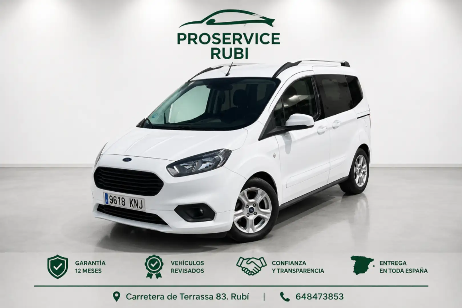 Ford Tourneo Courier 1.0 Ecoboost Titanium Blanco - 1