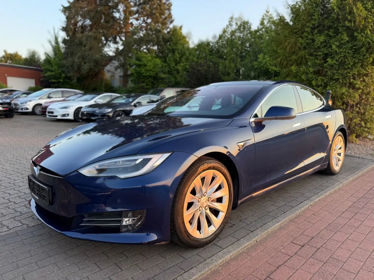 Tesla Model S 75D*90%SOH*1.Hd*Pano*MCU2*Autopilot Blu/Azzurro - 2