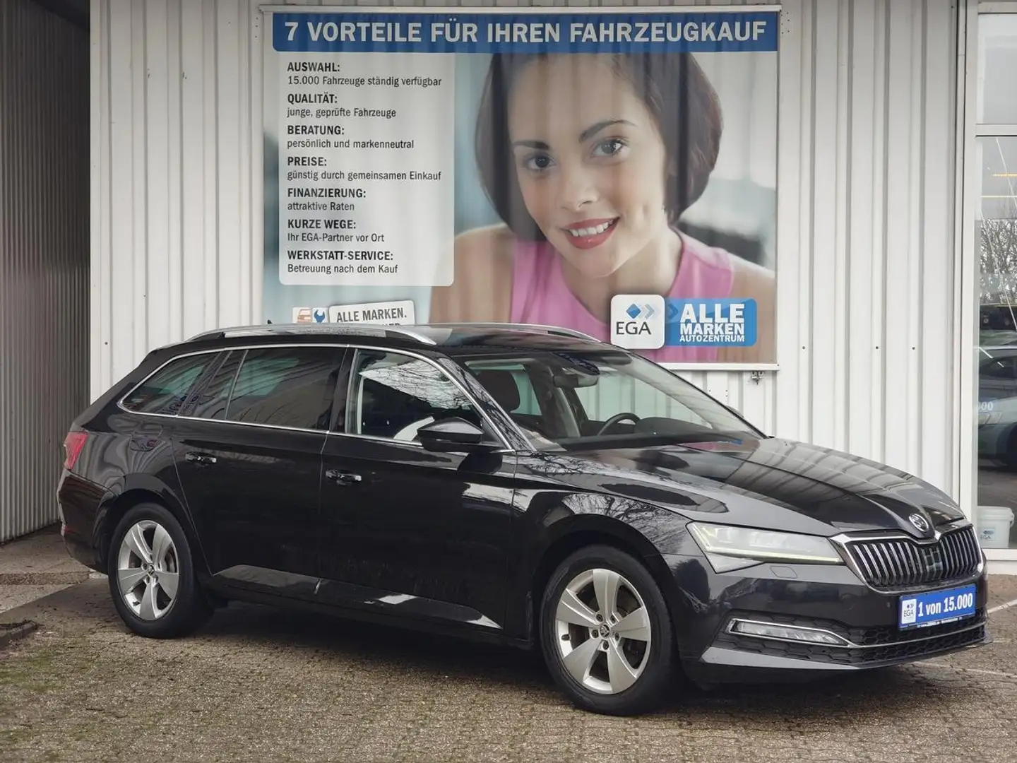 Skoda Superb 2.0 TDI PREMIUM EDITION PDC LEDER KAMERA NAVI SHZ Noir - 1