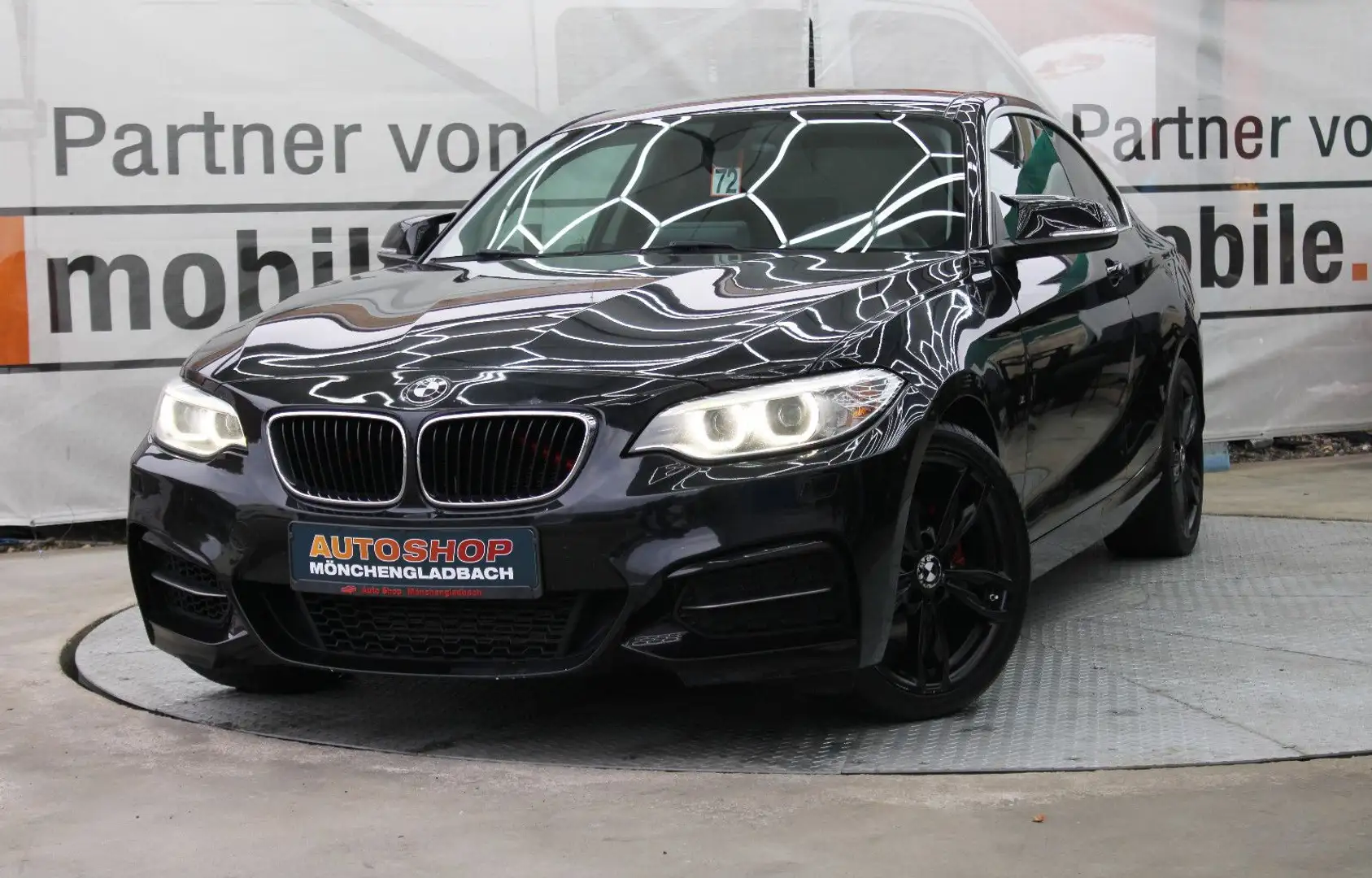 BMW 220 d *Inspektion Neu*Automatik*Scheckheft*EU6* Noir - 1