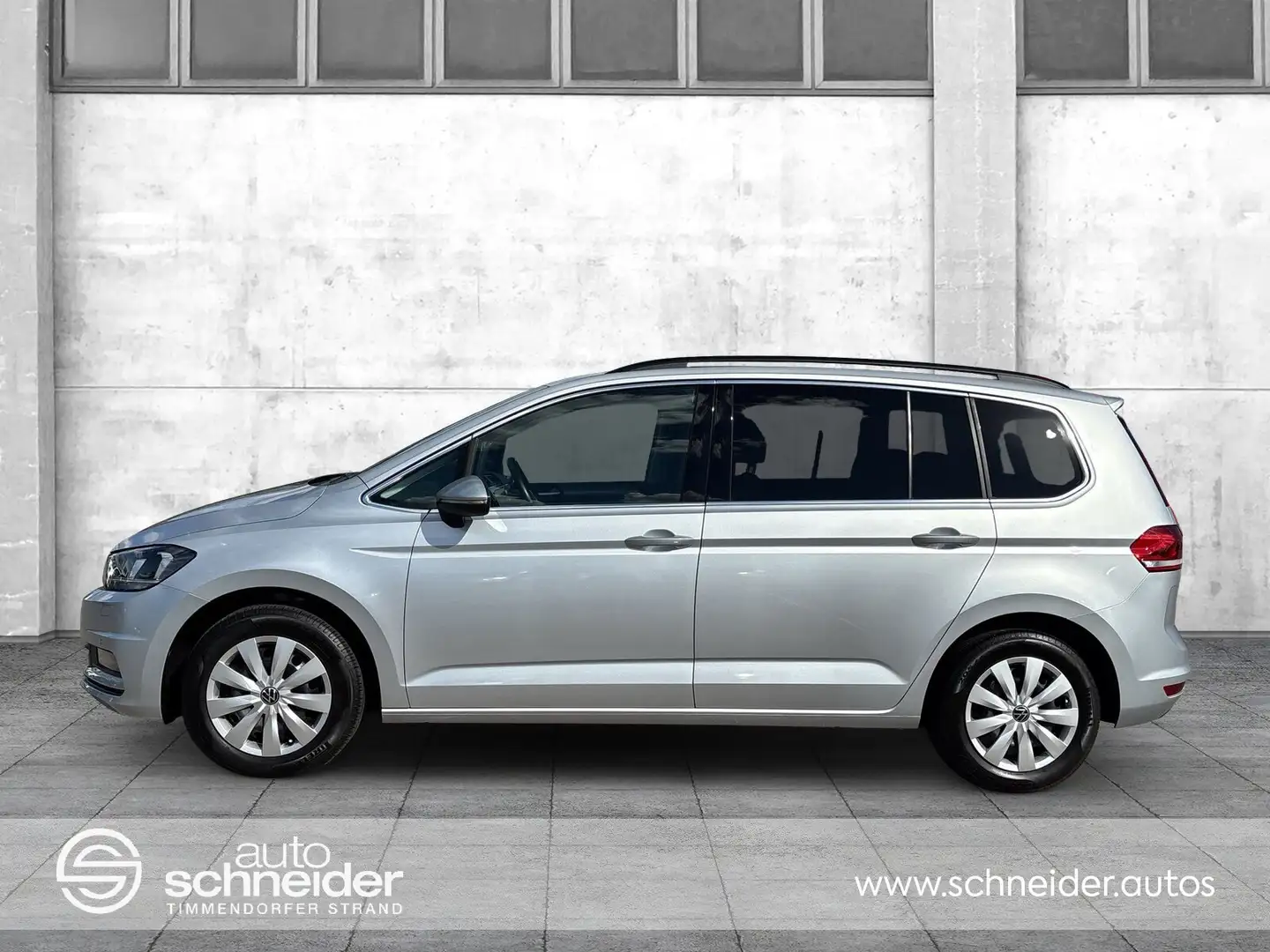 Volkswagen Touran Touran 1.5 TSI DSG Comfortline 7-Sitzer ACC APP BC Silber - 2