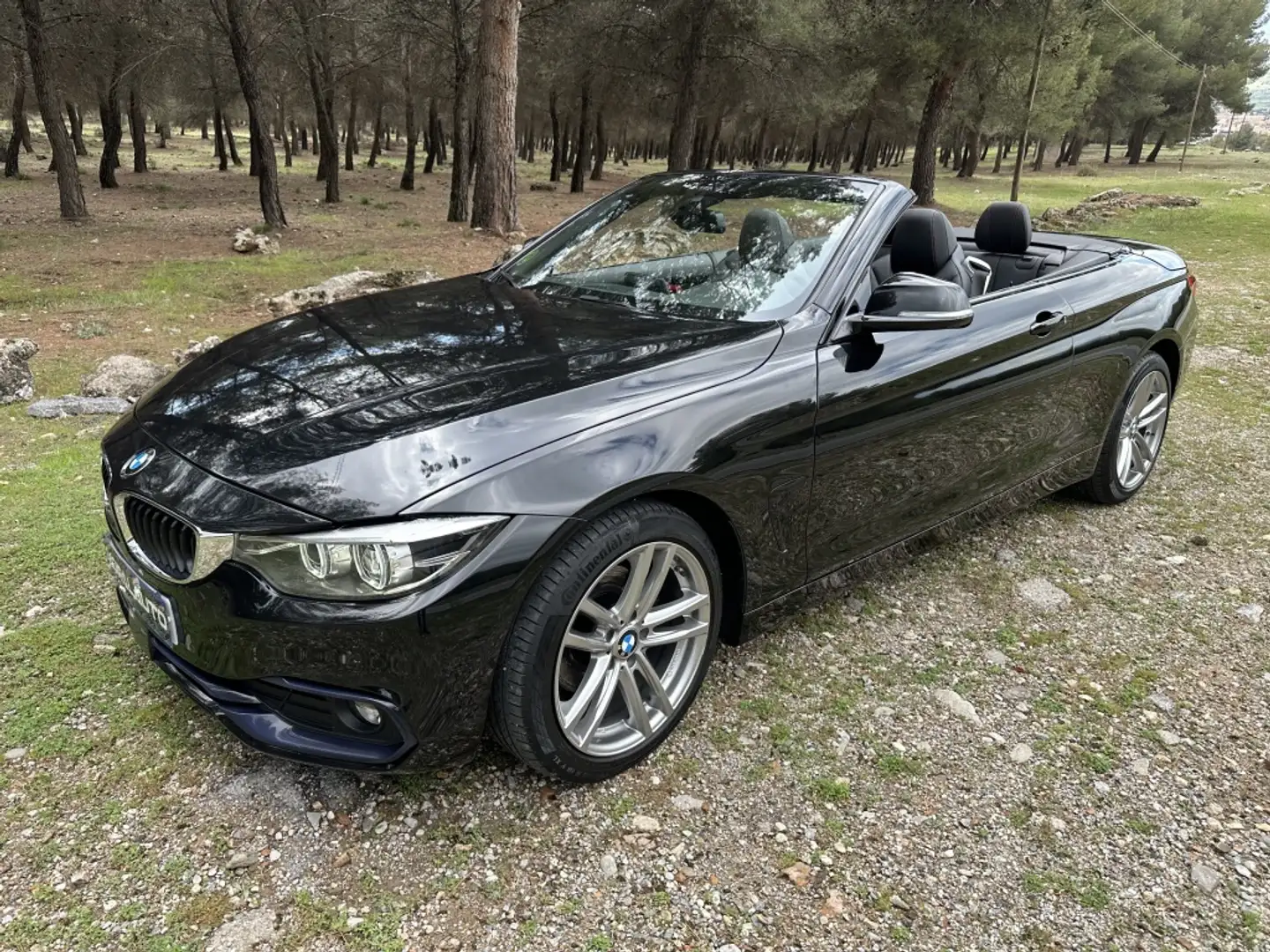 BMW 420 420dA Cabrio Negro - 2