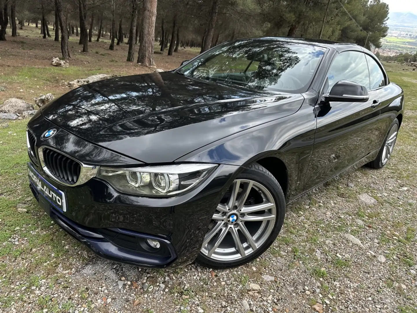 BMW 420 420dA Cabrio Negro - 1