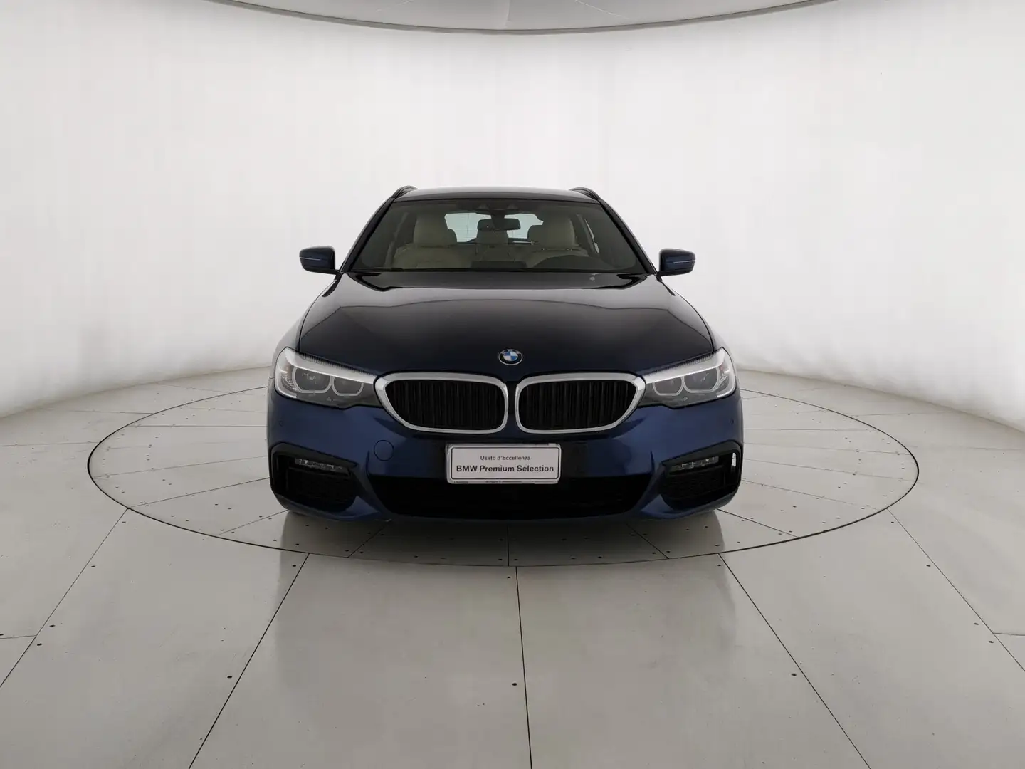 BMW 530 530d Touring xdrive Msport 265cv auto Modrá - 2