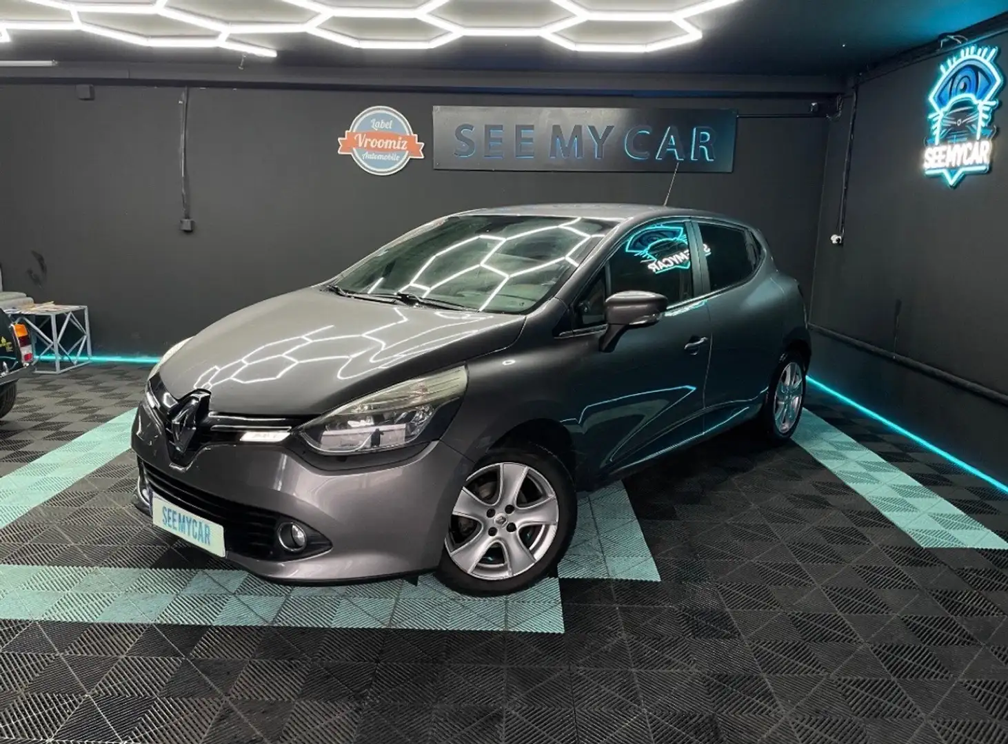 Renault Clio 0.9i TURBO TCE 90 Intens Garantie 6 mois Gris - 1