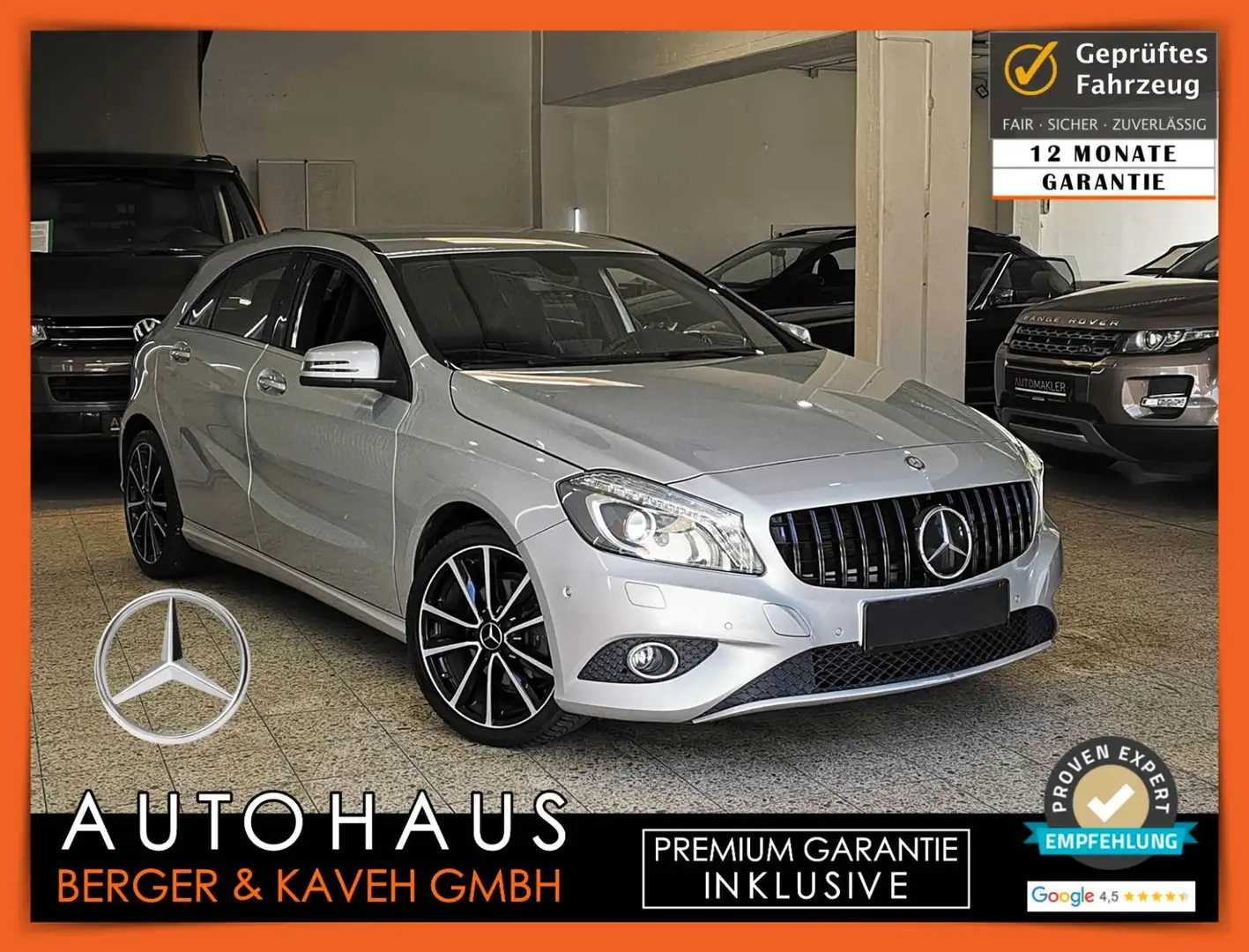 Mercedes-Benz A 180 A180 AUT | XENON | SPORT +[12M GARANTIE] Argent - 1