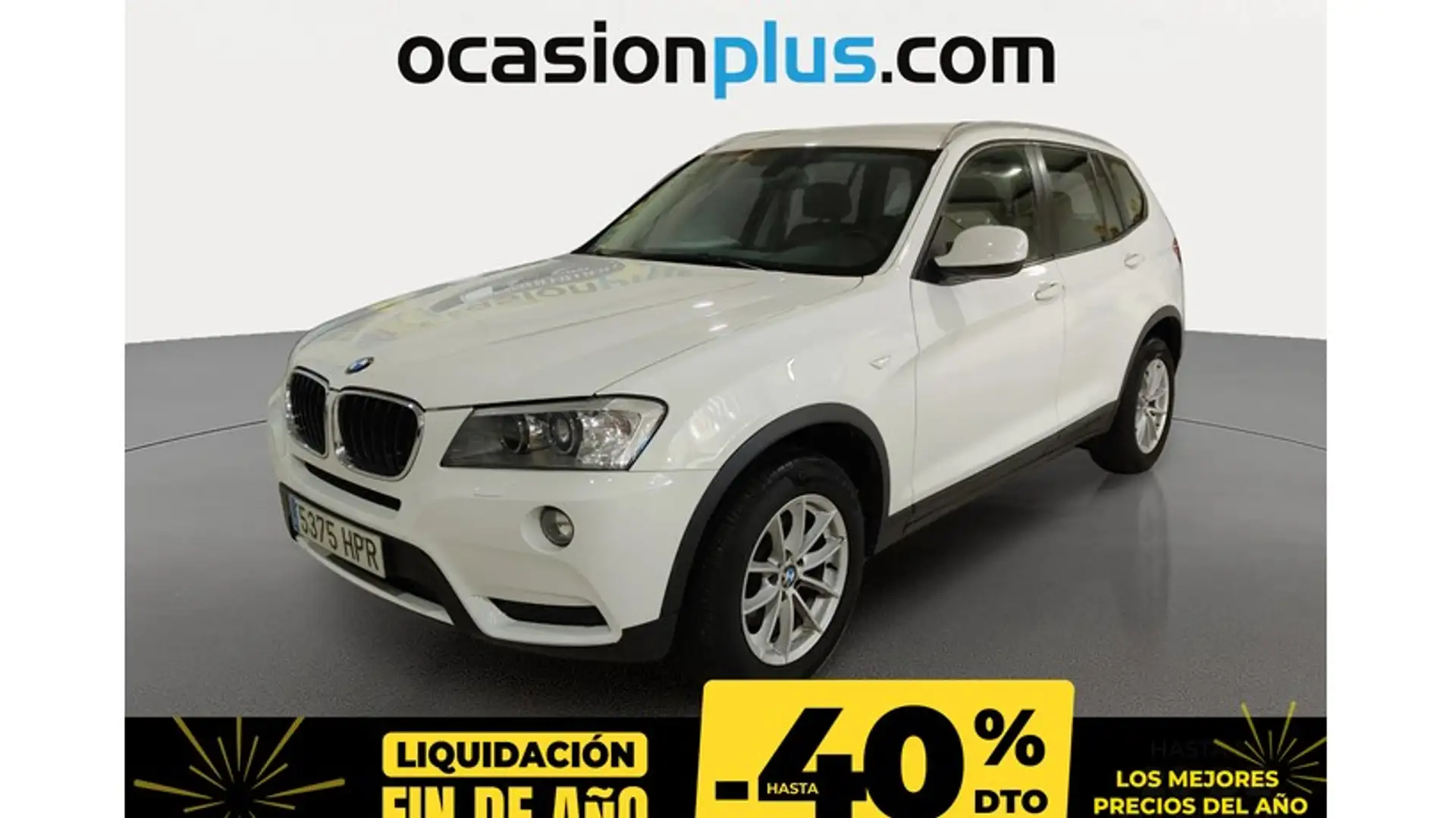 BMW X3 sDrive 18dA Blanc - 1
