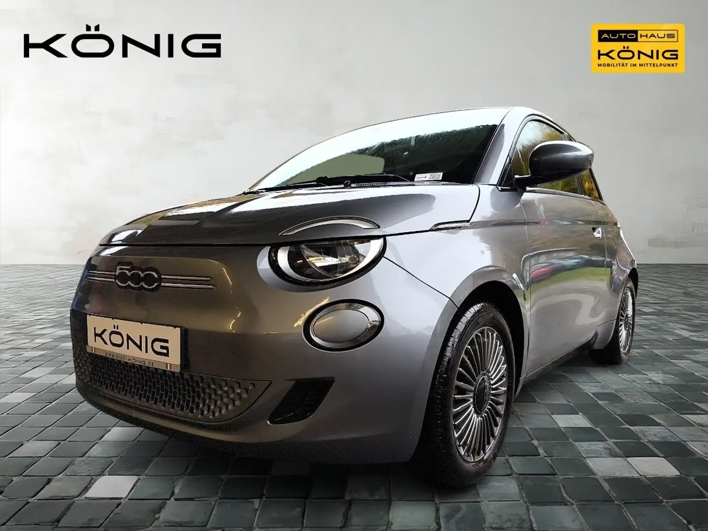 Fiat 500e 3+1 MY23 118PS 42kWh KLIMA*CARPLAY*TEMPOMAT Grau - 1