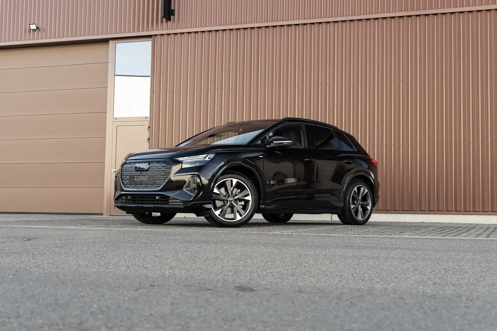 Audi Q4 e-tron Q4 e-tron 82 kWh 45 S line | Garantie | Full opt. Schwarz - 2