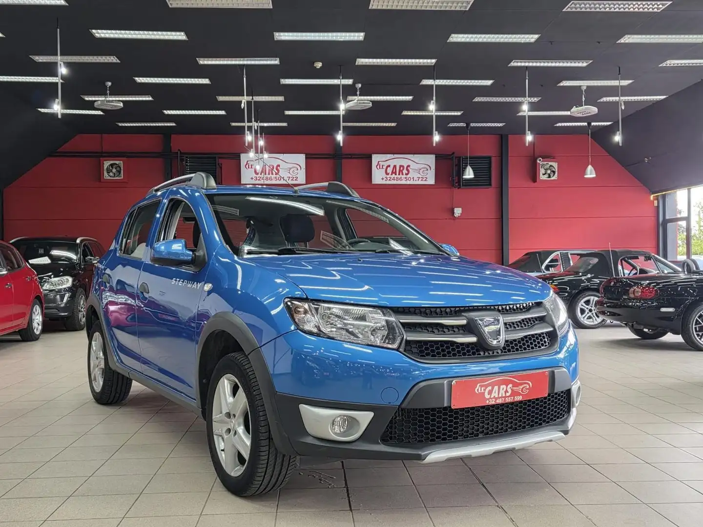 Dacia Sandero Sandero TCe 90 Laureate**NAVIGATIE**AIRCO**98000KM Blauw - 1