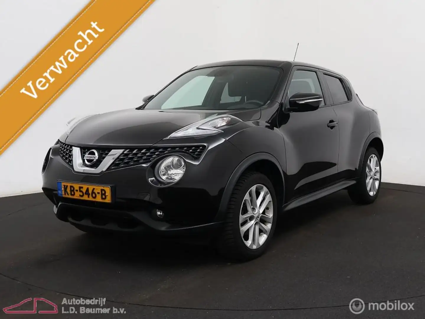 Nissan Juke 1.2 DIG-T S/S N-Connecta *NL, RIJKLAARPRIJS!* Noir - 1