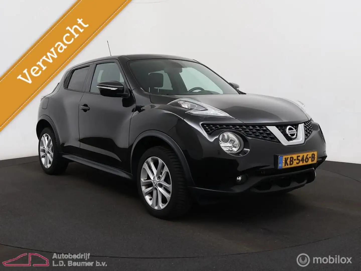 Nissan Juke 1.2 DIG-T S/S N-Connecta *NL, RIJKLAARPRIJS!* Noir - 2