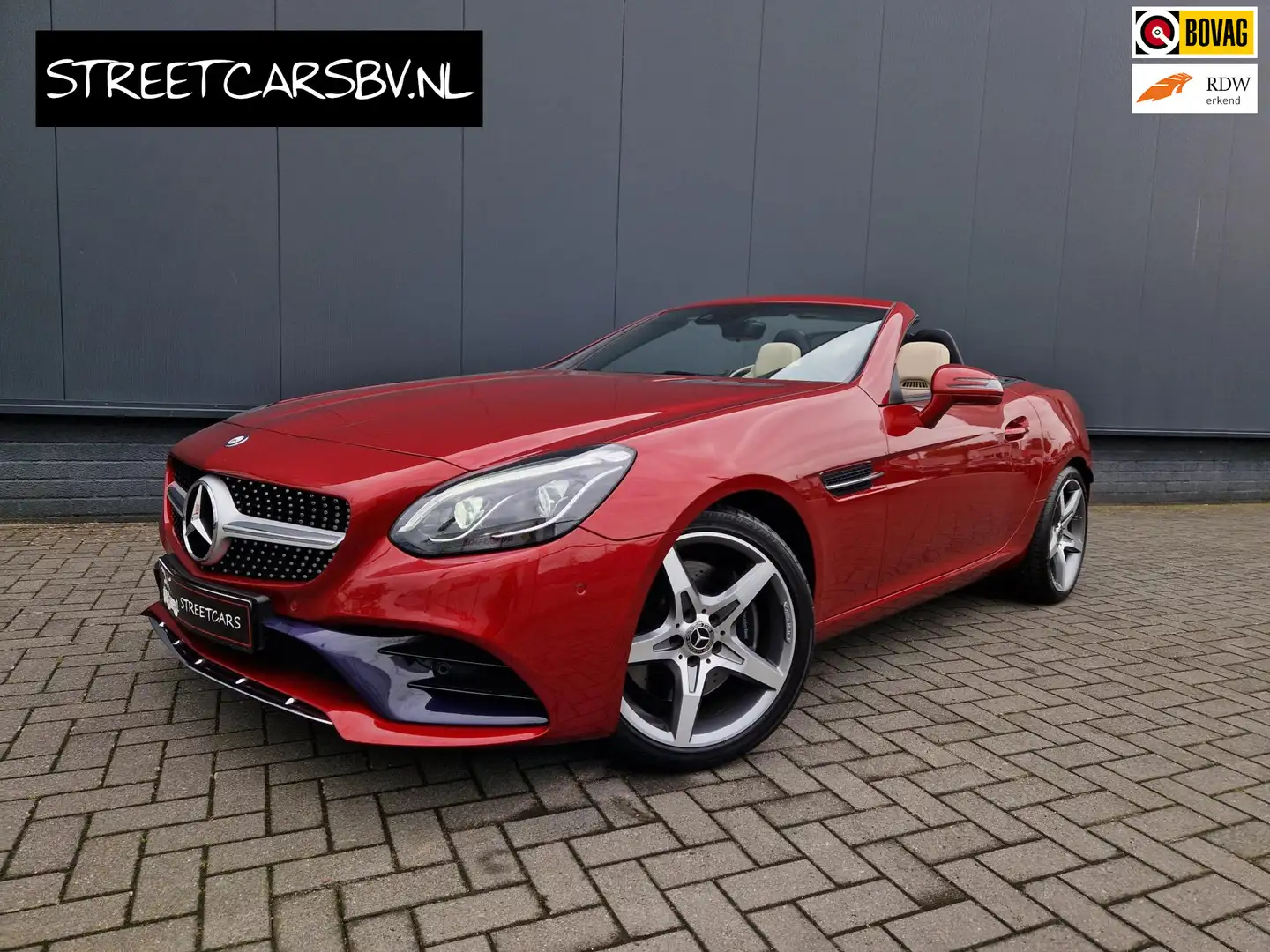 Mercedes-Benz SLC 300 AMG /Pano/Led/Airscarf/incl.BTW!/33dkm!!! Красный - 1