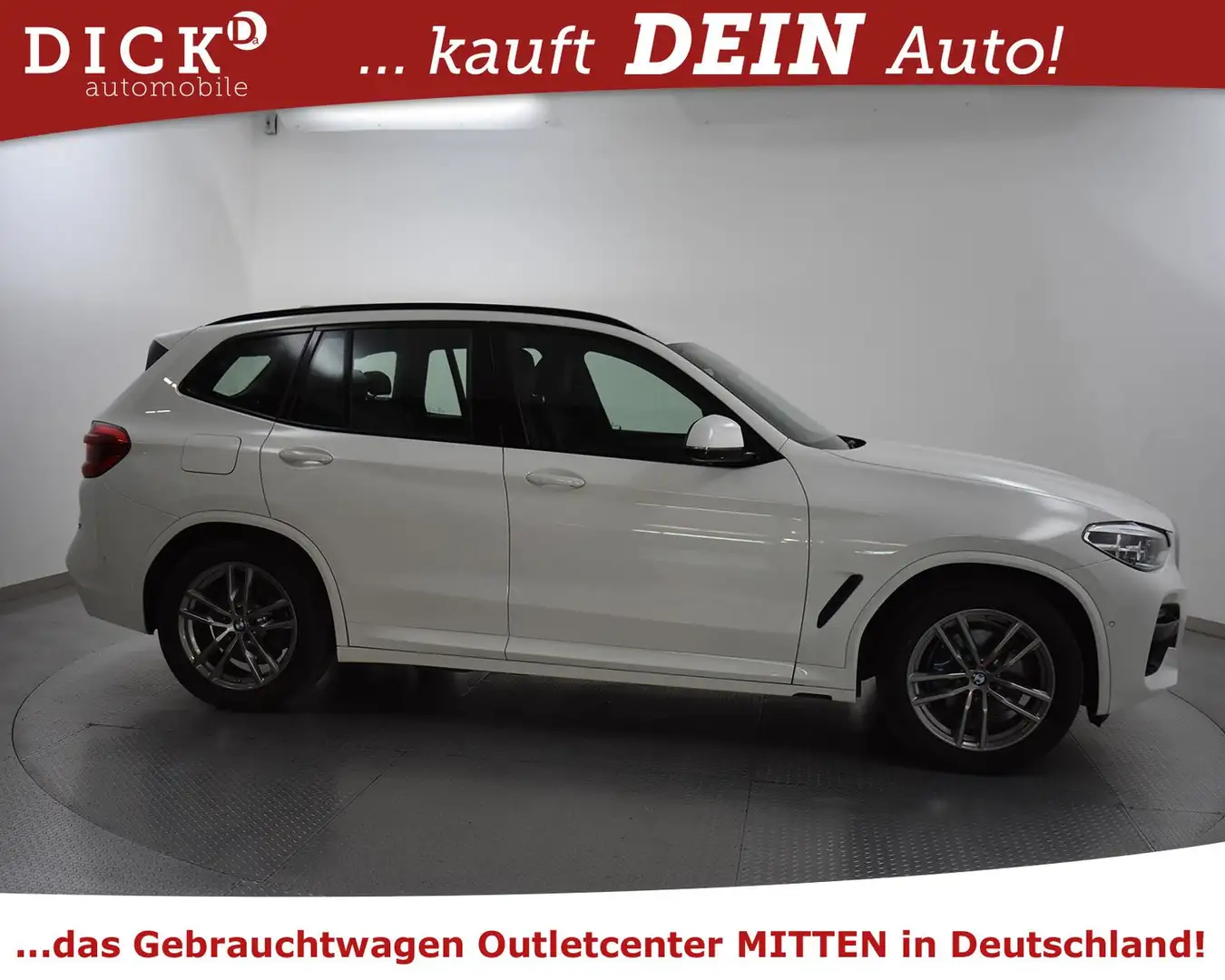 BMW X3 xD 30e Sport Aut M PAKET+VIRTU+PROF+LED+360°+ Weiß - 2
