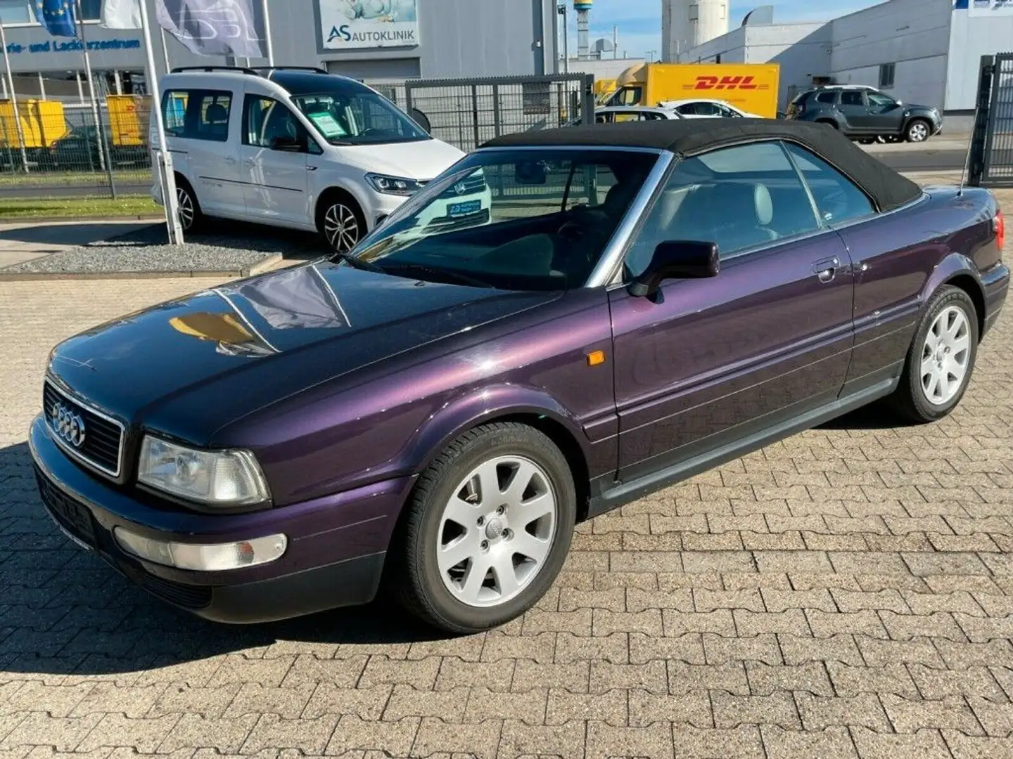 Audi 80 1.9 TDI Cabrio Klima,E.Verdeck Violett - 1