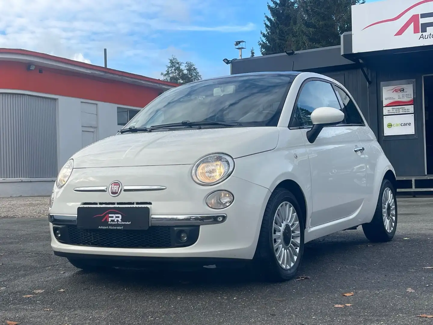 Fiat 500 Panorama Klima PDC ALU Weiß - 1