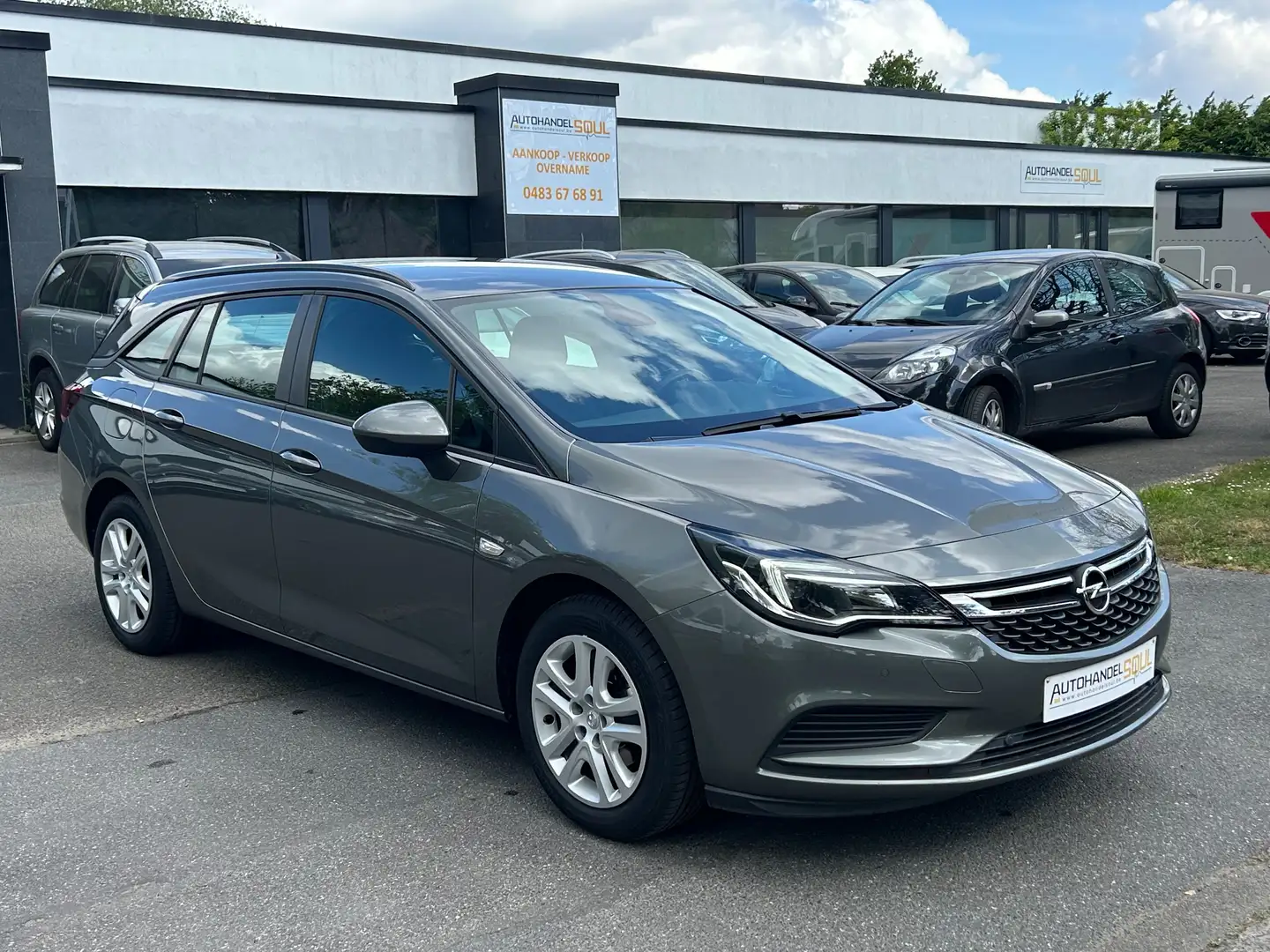 Opel Astra 1.4i, 2018, 120.045km, GPS, CAMERA, 12m Garantie Zilver - 2
