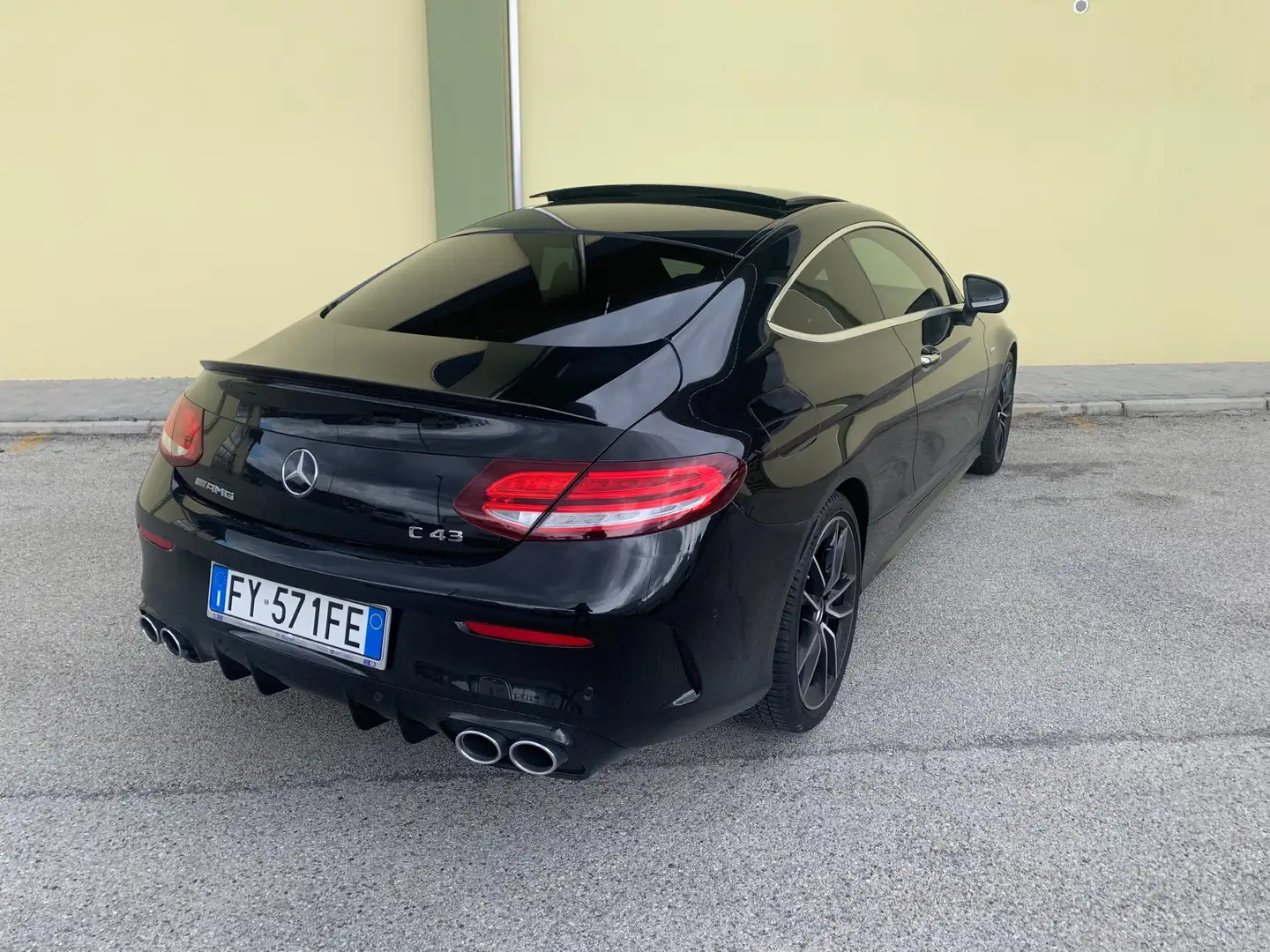 Mercedes-Benz C 43 AMG Coupe 4matic auto Siyah - 2