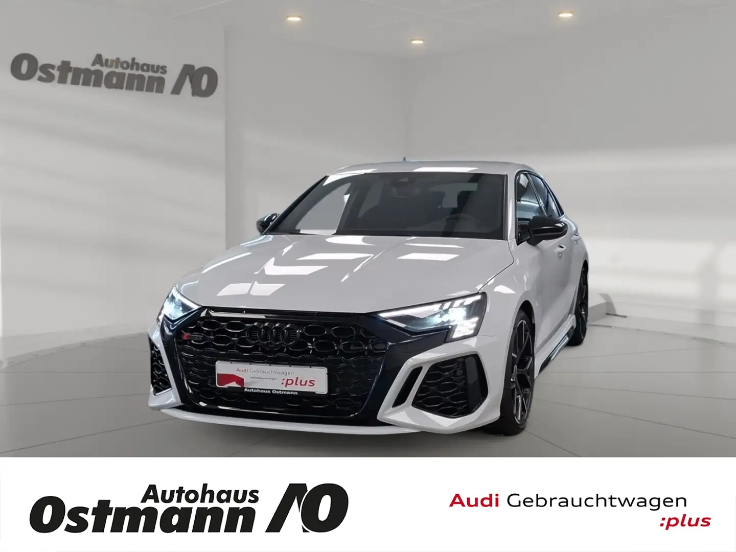 Audi RS3 RS 3 Sportback 2.5 quattro TFSI HUD 280km/h 19'' Wit - 1