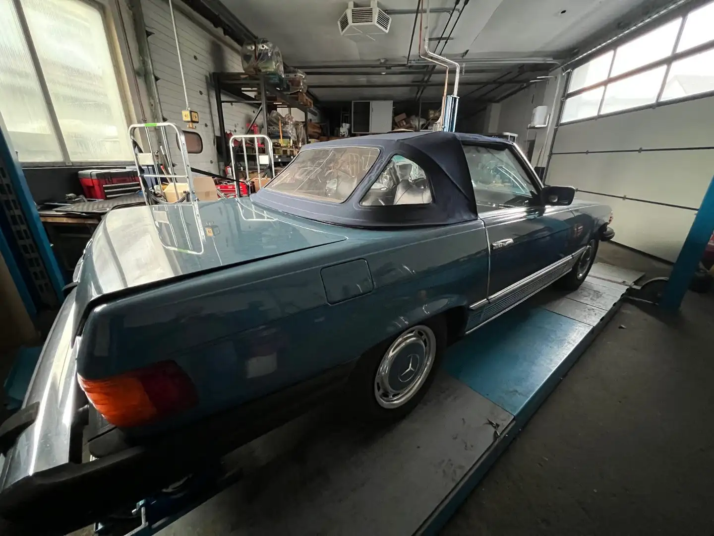 Mercedes-Benz SL 450 Blau - 2