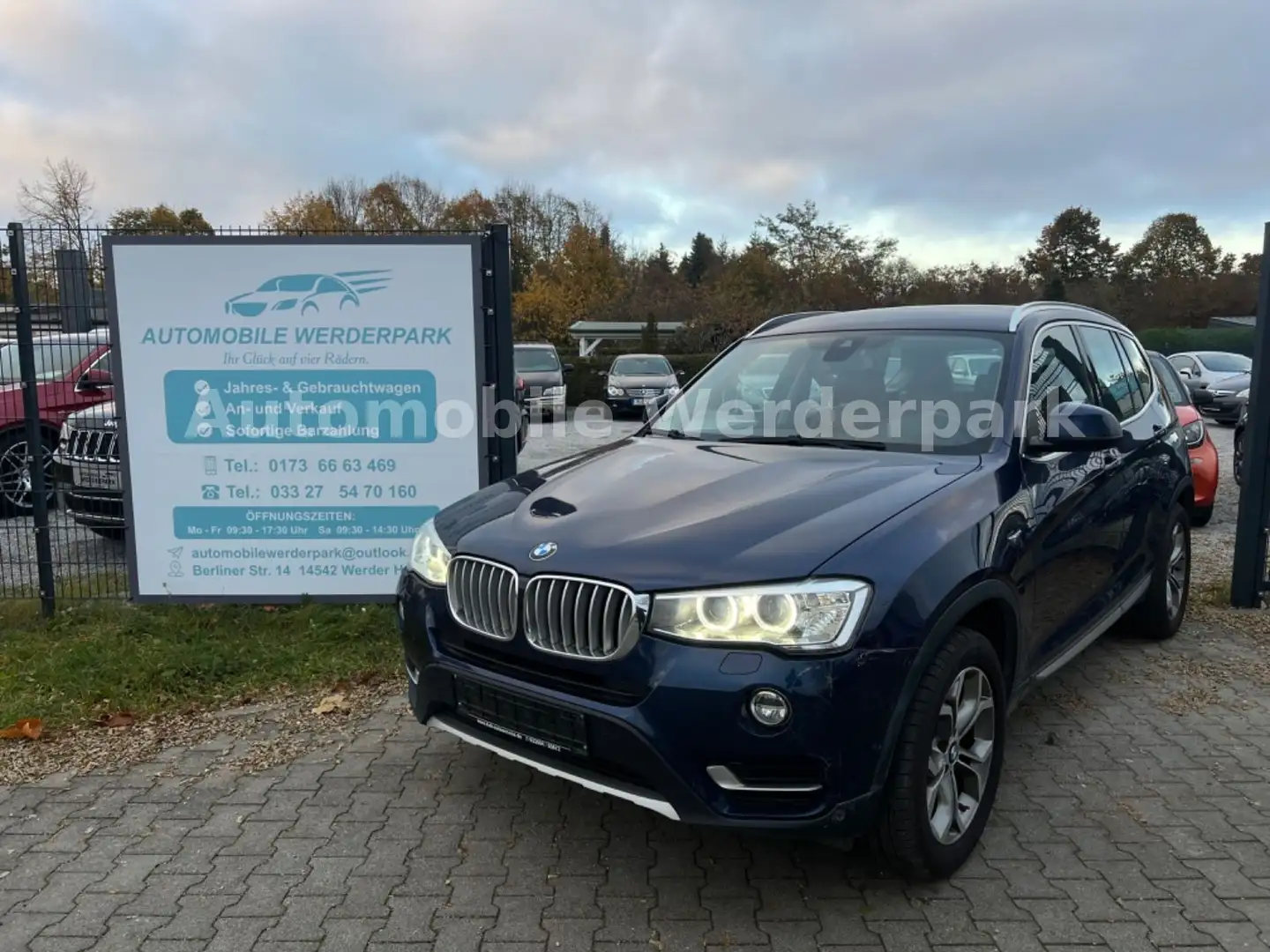 BMW X3 xDrive 30 d xLine Blau - 1