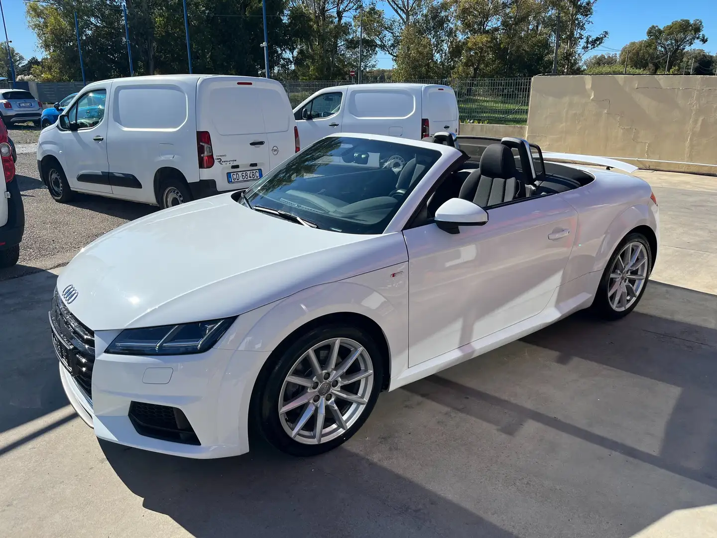 Audi TT CABRIO S LINE * MATRIX * AUTOMATICA Blanc - 2