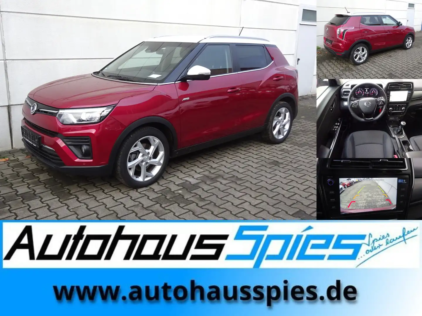 SsangYong Tivoli 1,5 T-GDI Turbo 4WD MT Fizz Navi DAB RKam Rot - 1