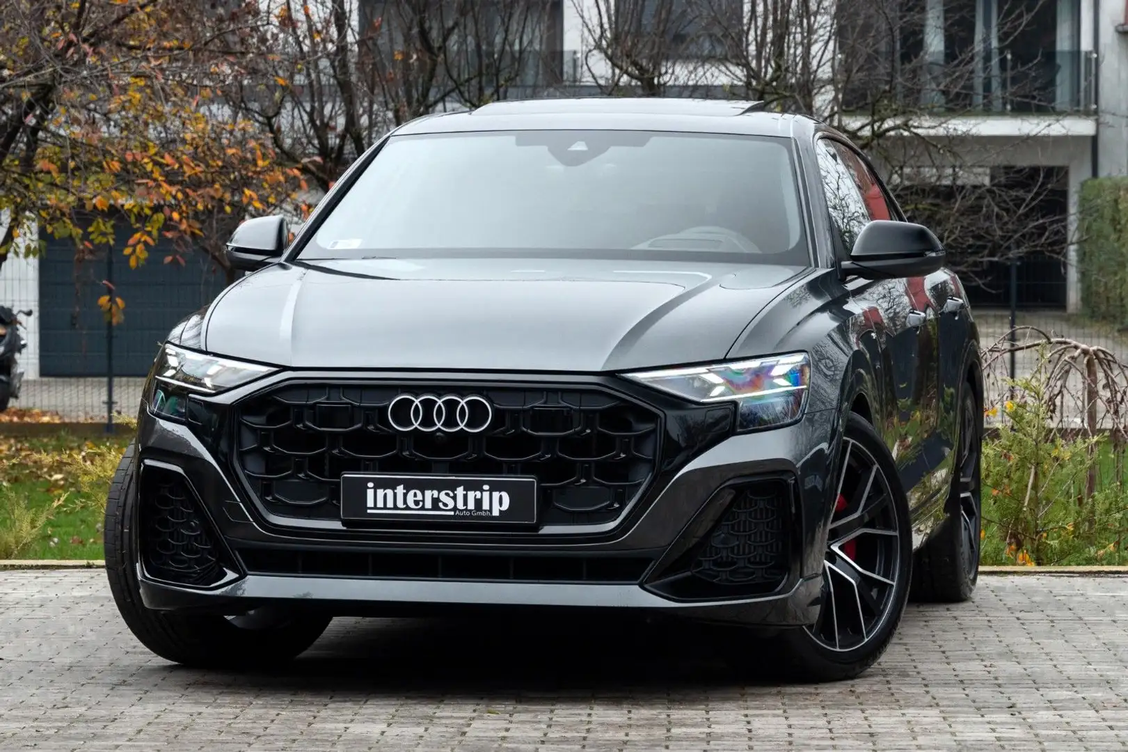 Audi Q8 60 TFSIe SLINE.MATRIX.LUFT.PANO.B&O.SOFTC.AHK Grau - 1