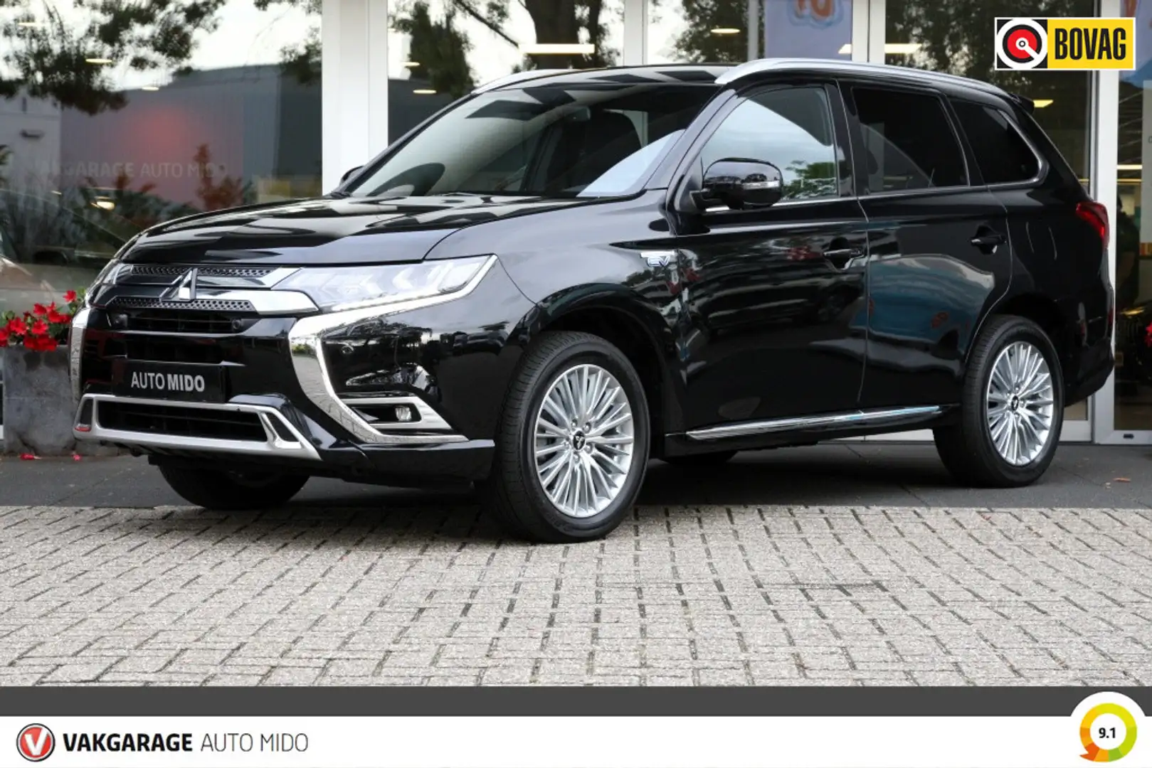 Mitsubishi Outlander 2.4 PHEV 4WD Automaat First Edition | Leder interi Noir - 1